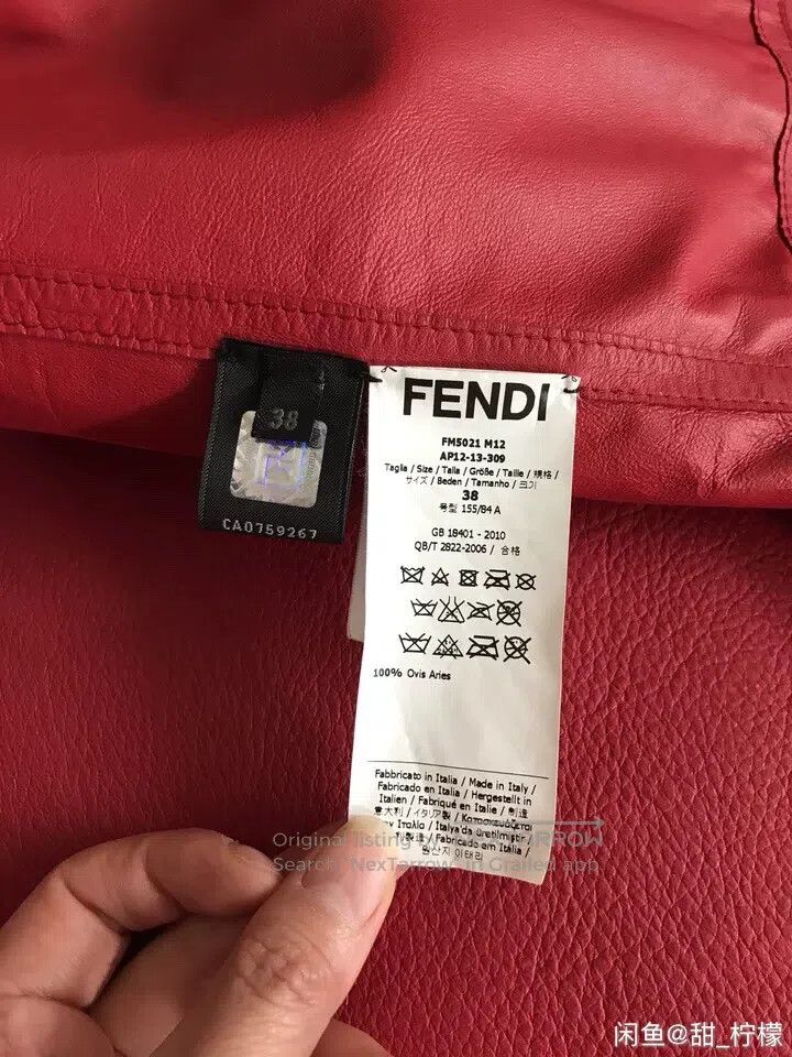 Fendi Fendi Leather and Fur Combination Furry Size XS / US 0-2 / IT 36-38 - 6 Thumbnail