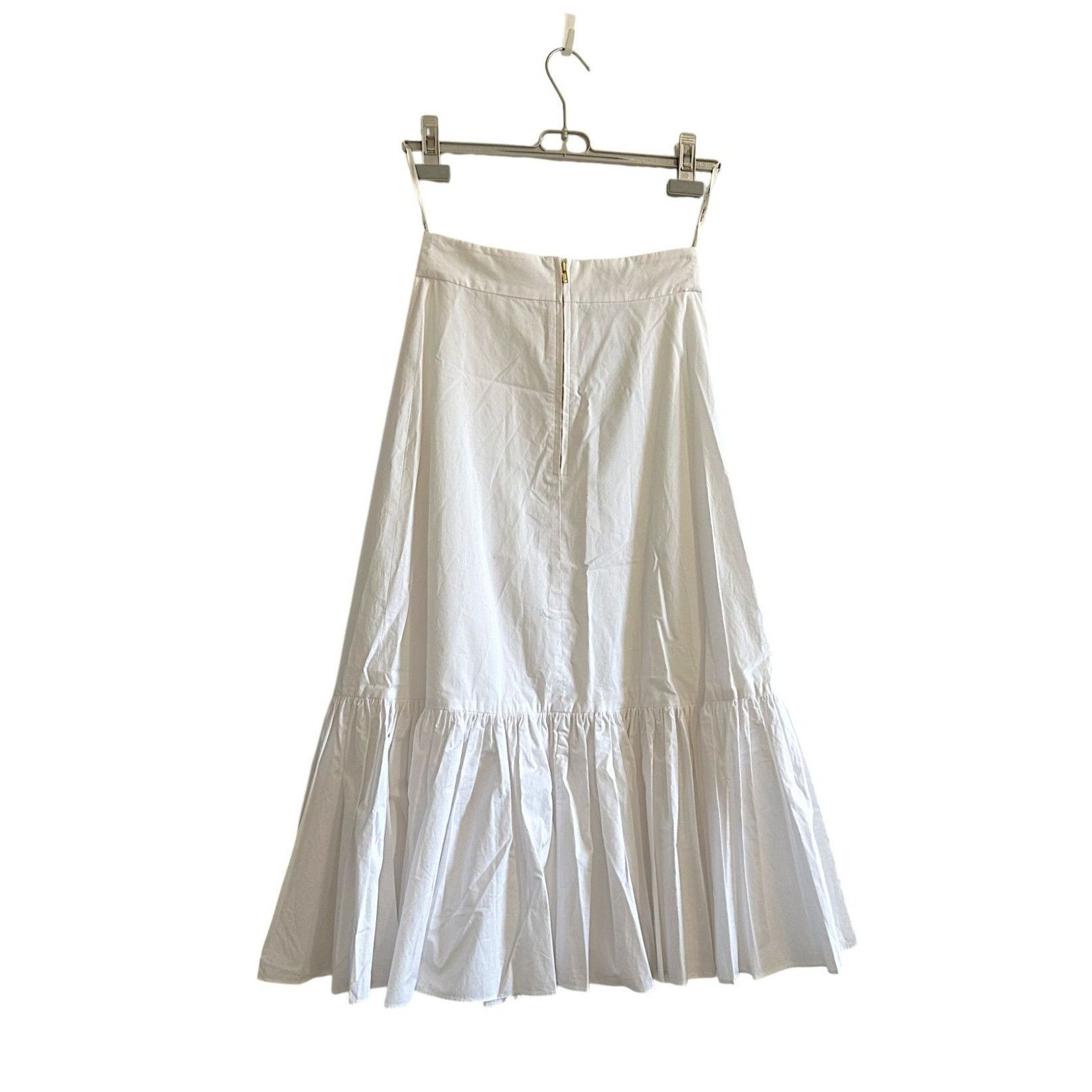 Other Cara Cara Georgica Skirt Size 0, White, New with tag Size 25" / US 0 / IT 36 - 2 Thumbnail