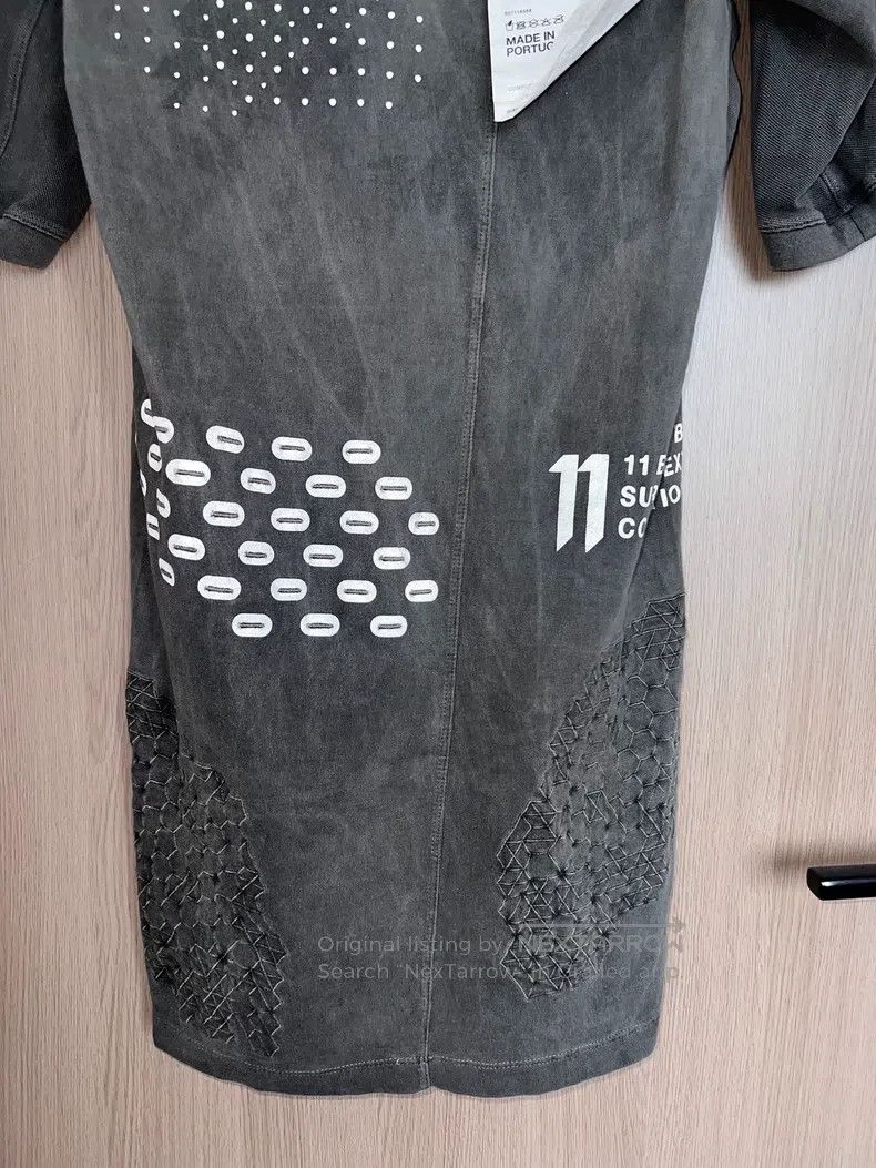 Boris Bidjan Saberi Boris Bidjan Saberi Cotton Washed Grey 3M Reflective Short Size US XXS / EU 40 - 4 Thumbnail