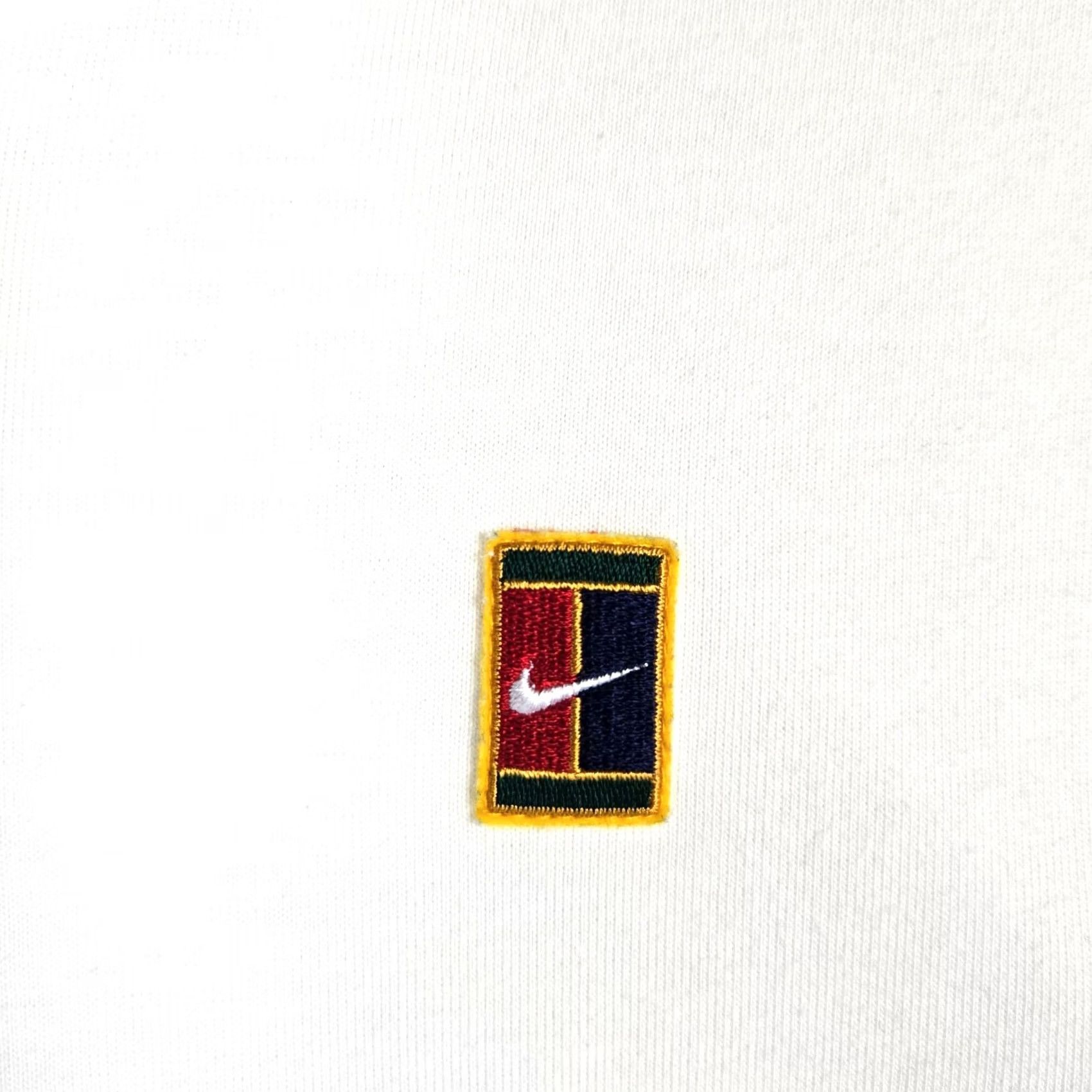 Nike VTG NIKE CHALLENGE Court Project Alpha Mens Polo Shirt/Sweatshirt Large White Johnny Collar Size US L / EU 52-54 / 3 - 3 Thumbnail