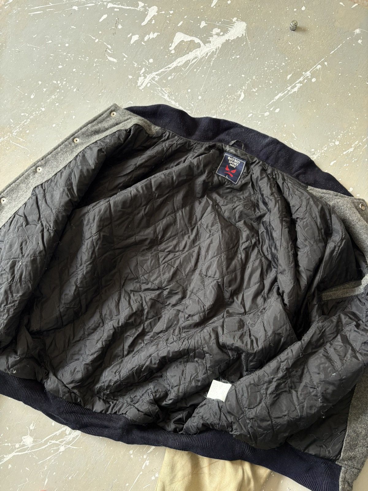 Vintage Vintage Distressed Bad Boy Embroidery Wool Varsity Jacket Size US L / EU 52-54 / 3 - 20 Thumbnail
