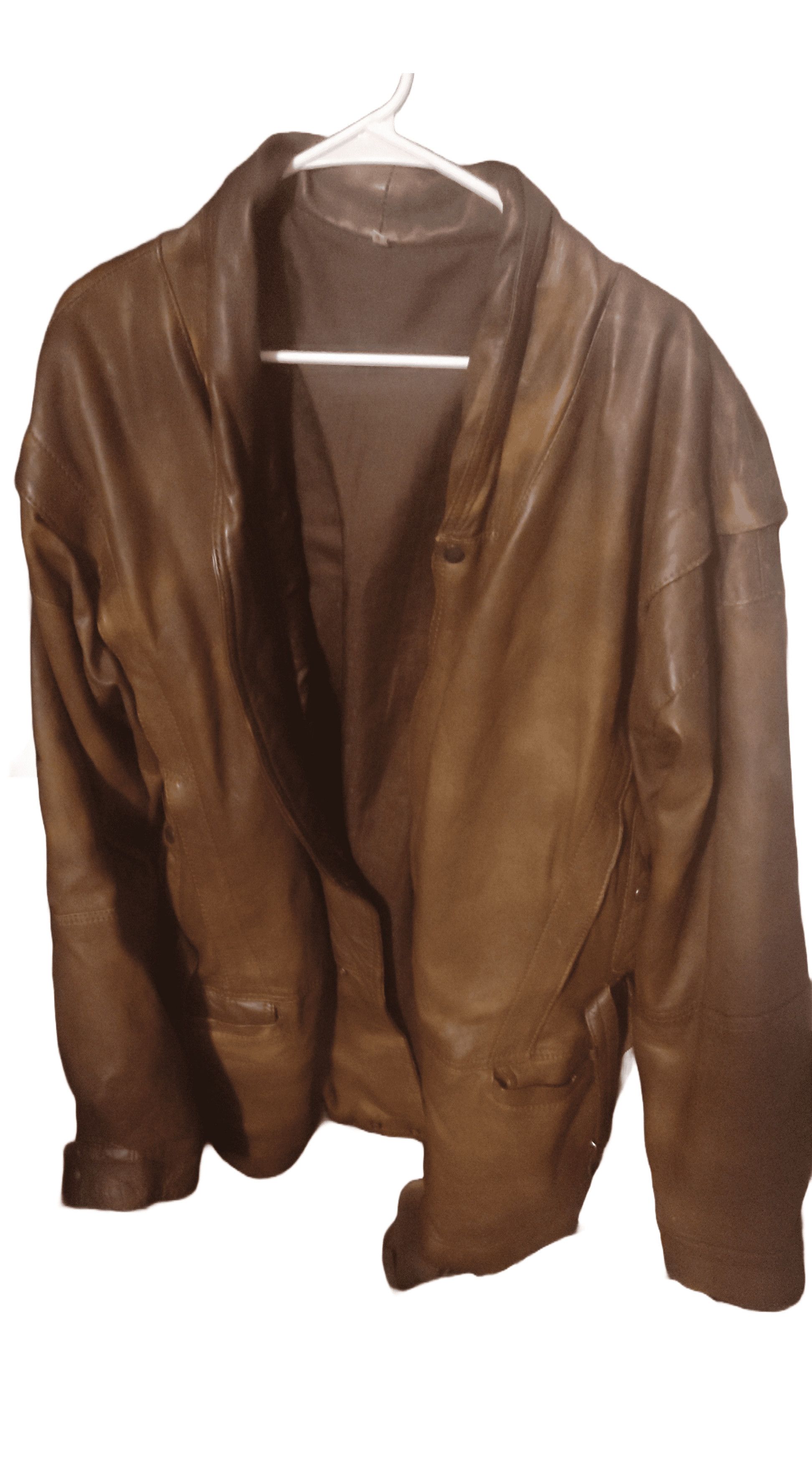Other XXL Brand Unknown Lined Leather Coat Size US XXL / EU 58 / 5 - 1 Preview