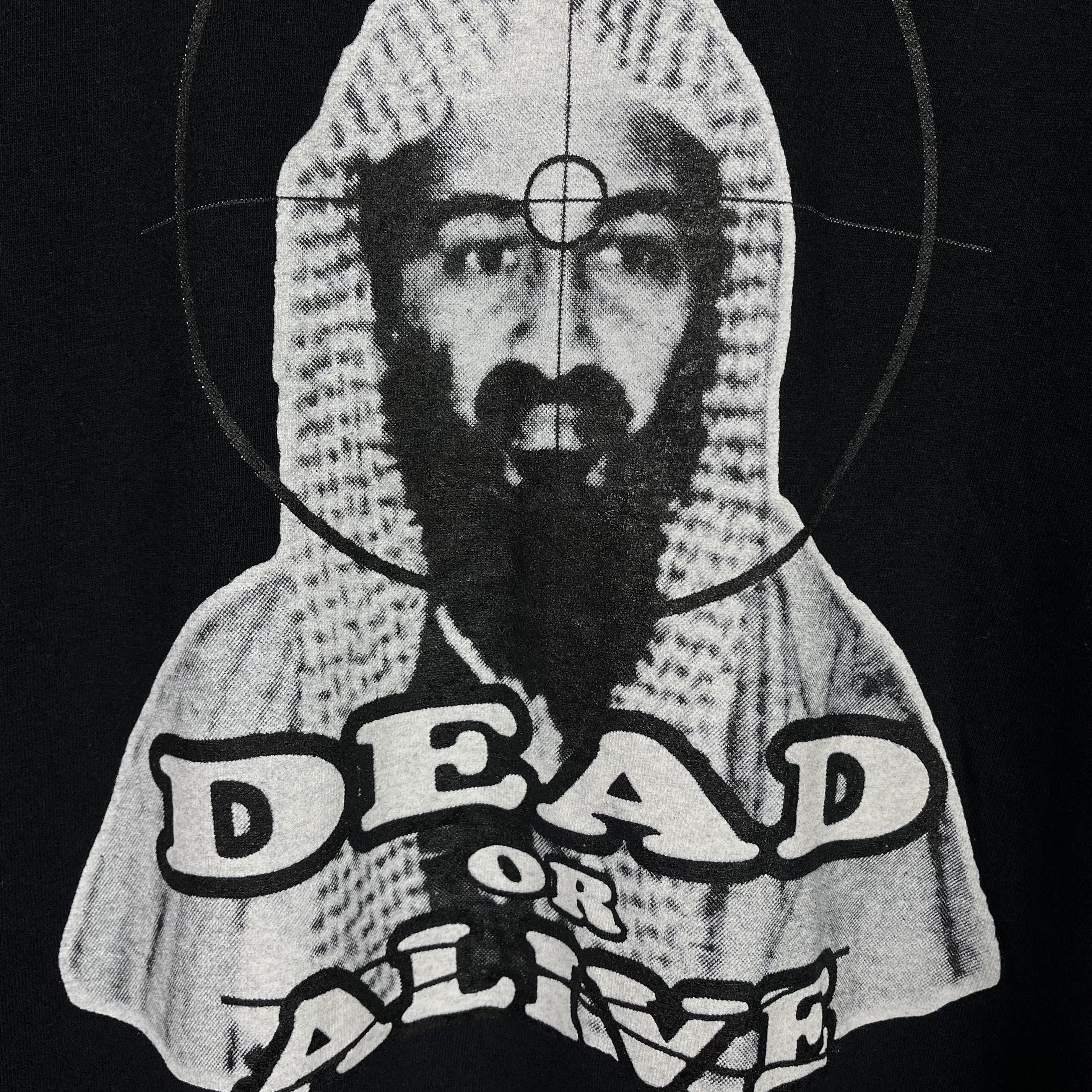 Vintage Vintage Osama Bin Laden Terror Rare T Shirt 2000’s Size US L / EU 52-54 / 3 - 7 Thumbnail