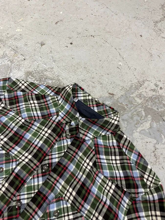 Dolce & Gabbana 2000s Dolce & Gabbana Green Checkered Shirt Size US M / EU 48-50 / 2 - 6 Thumbnail