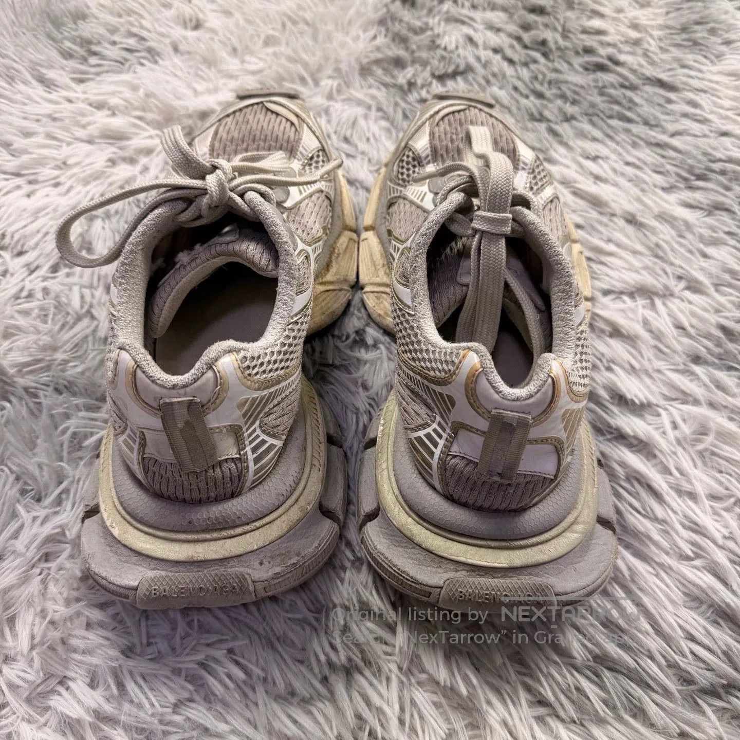 Balenciaga balenciaga 3xl silver white sneakers. Size US 9 / EU 42 - 3 Thumbnail