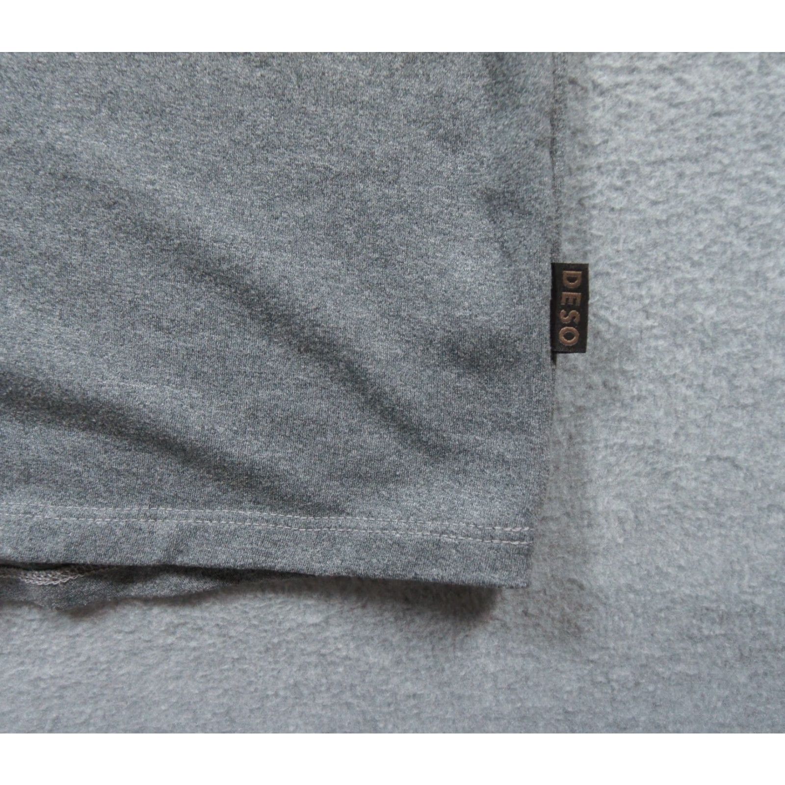Vintage Deso Shirt Mens Medium Gray Henley Long Sleeve Stretch Outdoors Casual Adult Size US M / EU 48-50 / 2 - 5 Thumbnail