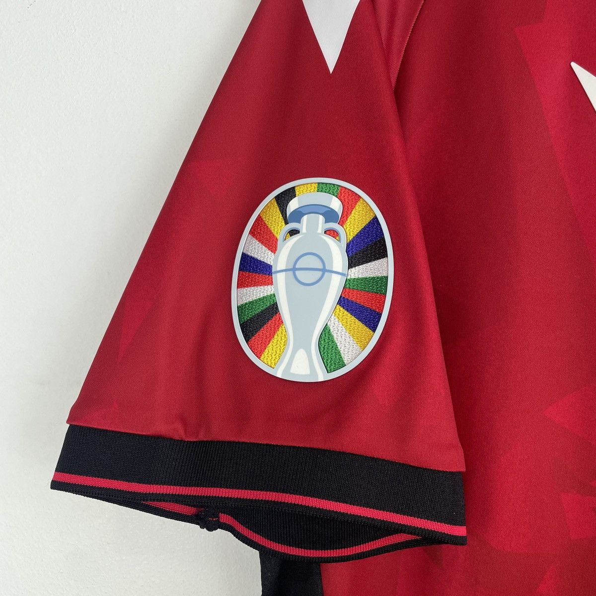 Macron Albania Authentic Home Jersey Shirt Men Euro 2024 size L Size US L / EU 52-54 / 3 - 4 Thumbnail