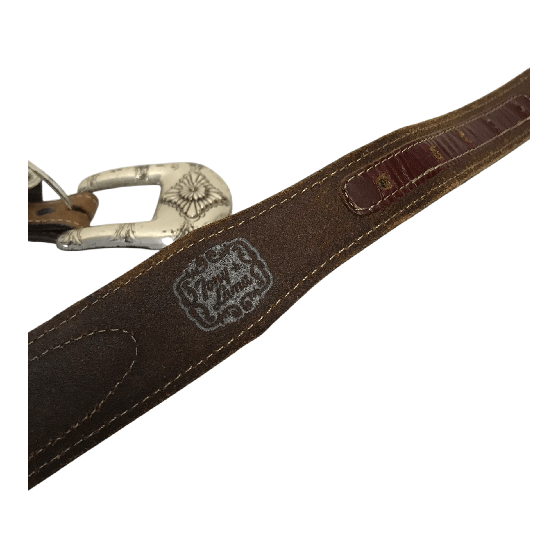 Tony Lama Tony Lama western Cowhide Leather Belt Size ONE SIZE - 7 Thumbnail