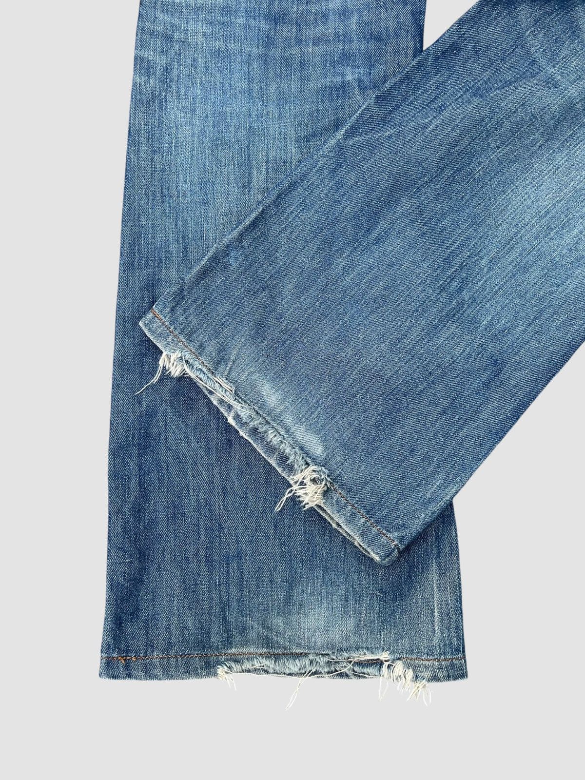 Taverniti Distressed Taverniti So Jeans Flare Jeans Size US 30 / EU 46 - 12 Thumbnail