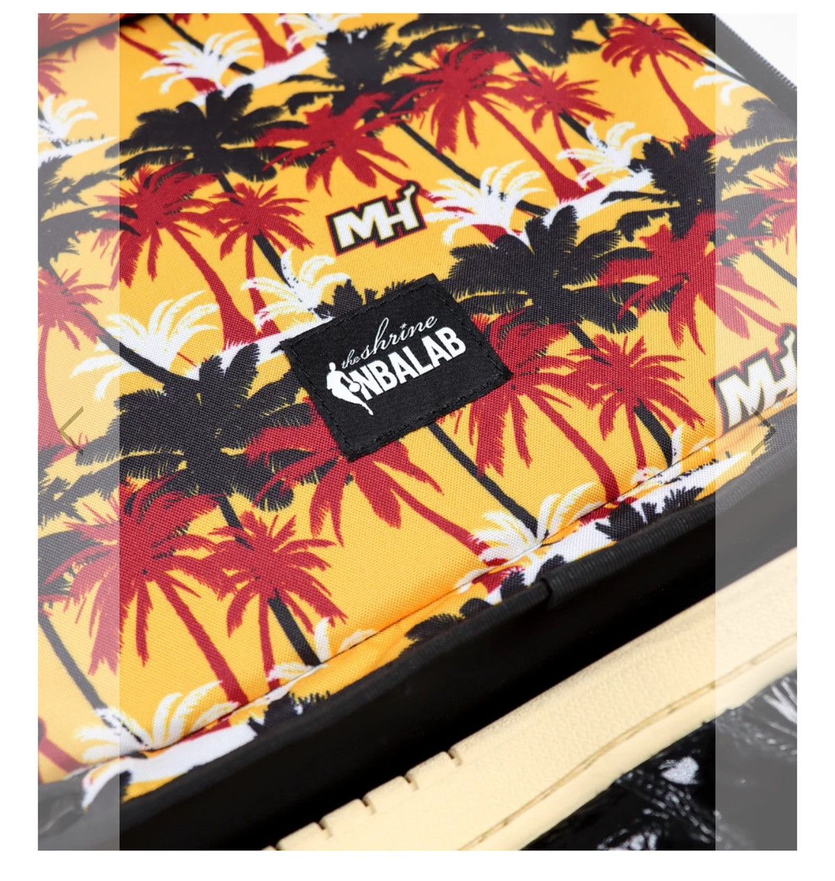 NBA × Other NBALAB The Shrine Co Sneaker Daypack Miami Heat Bag Backpack Size ONE SIZE - 10 Thumbnail