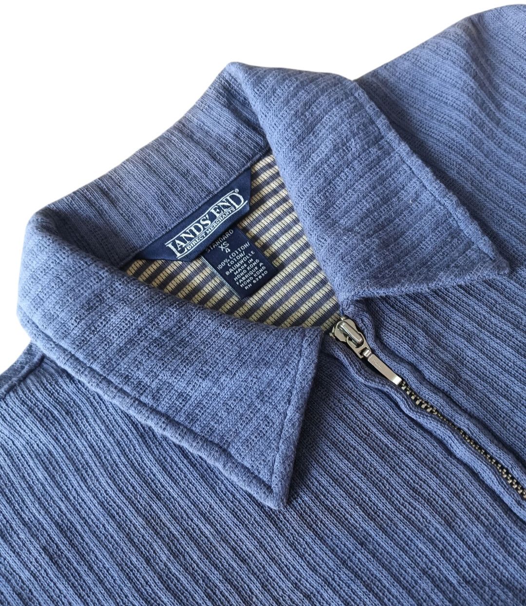 Lands' End Land's End® Zipper Long Sleeve Double Pocket Size XS / US 0-2 / IT 36-38 - 9 Thumbnail
