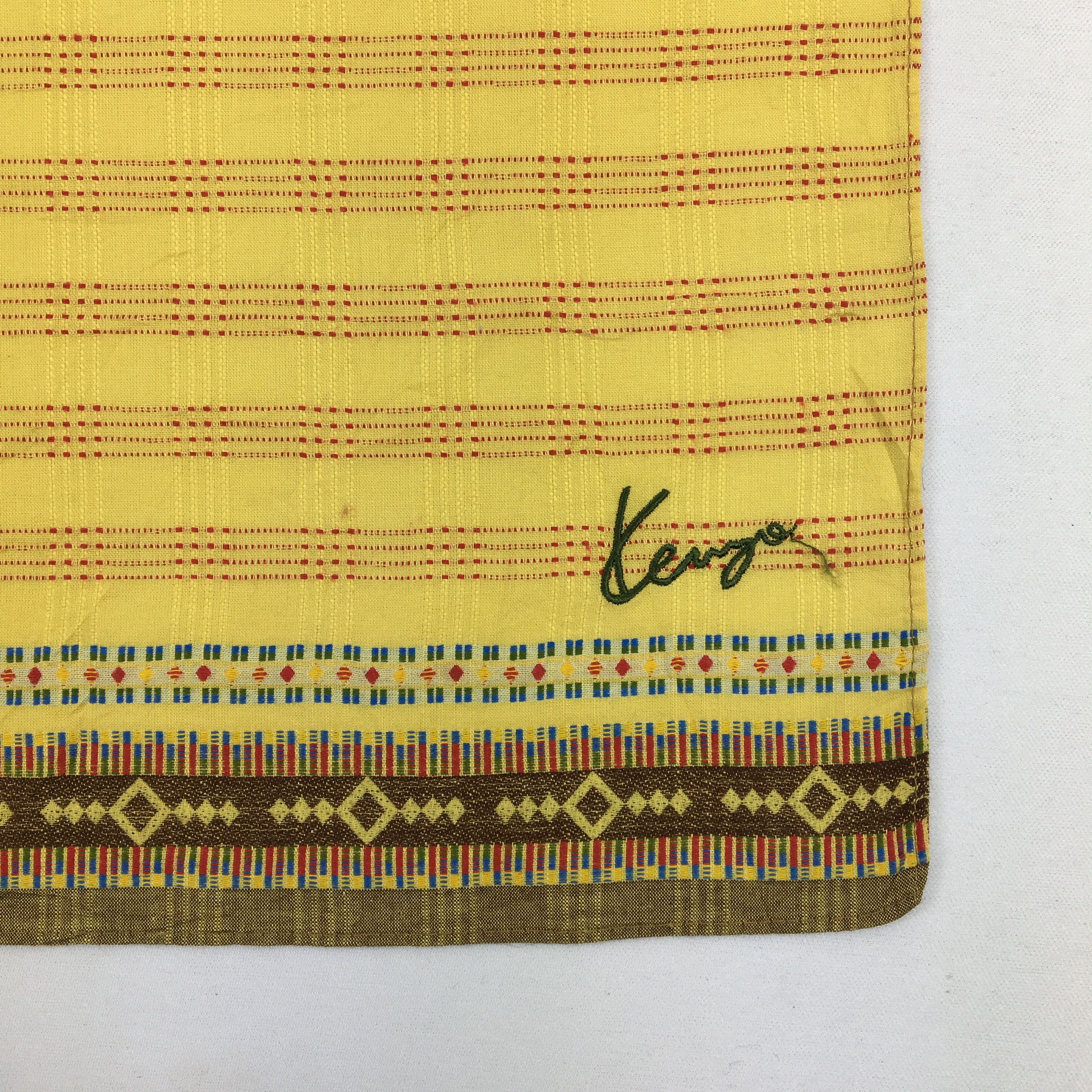 Kenzo Vintage Kenzo Handkerchief Neckerchief Bandana Size ONE SIZE - 3 Thumbnail