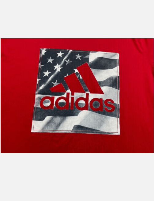 Adidas Adidas Multi Sport Tee Scarlet X-Large Size US XL / EU 56 / 4 - 2 Thumbnail