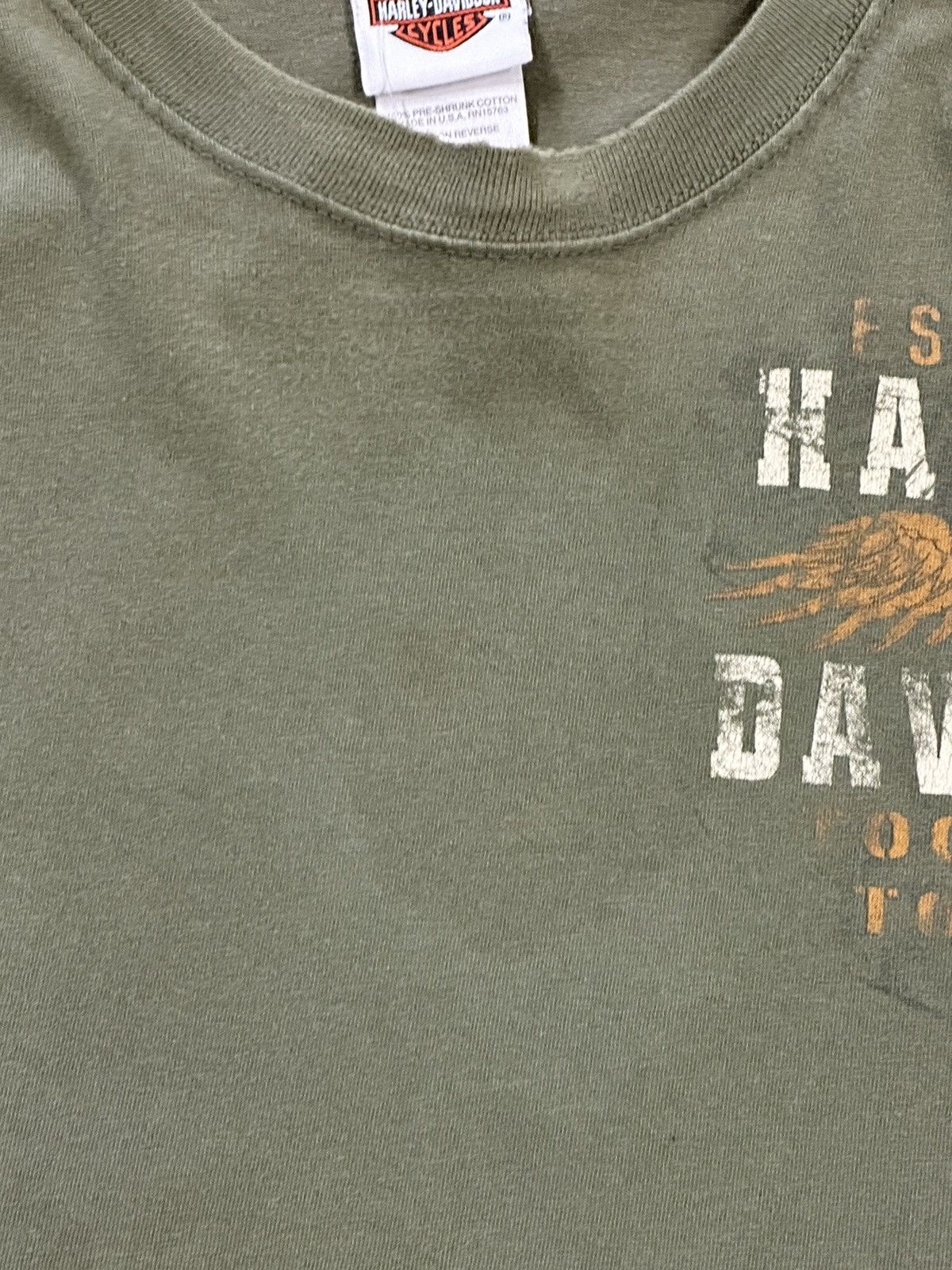 Harley Davidson Crazy Y2K Harley Davidson Anaheim Motorcycle Biker T-Shirt Size US XL / EU 56 / 4 - 5 Thumbnail