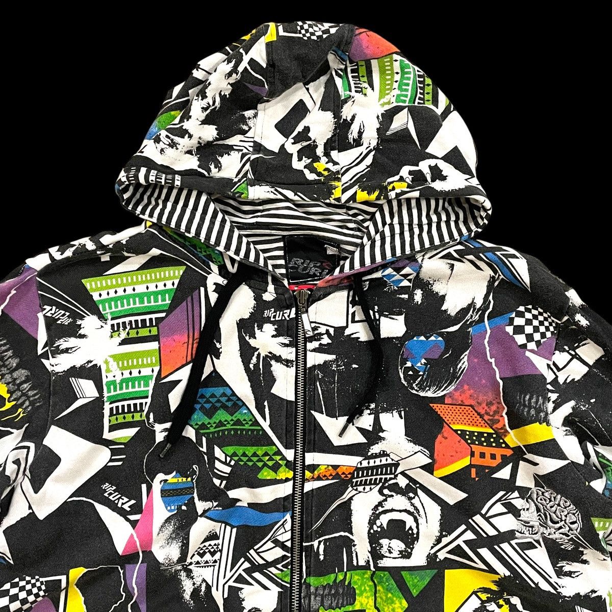 Ocean Pacific × Rip Curl Rip Curl Full Printed Hoodie Size US L / EU 52-54 / 3 - 7 Thumbnail