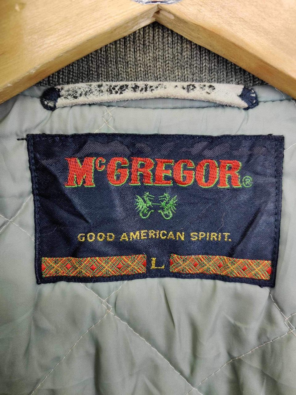 McGregor Vintage 80's McGregor Wool Varsity Leather Jacket Size US M / EU 48-50 / 2 - 11 Thumbnail