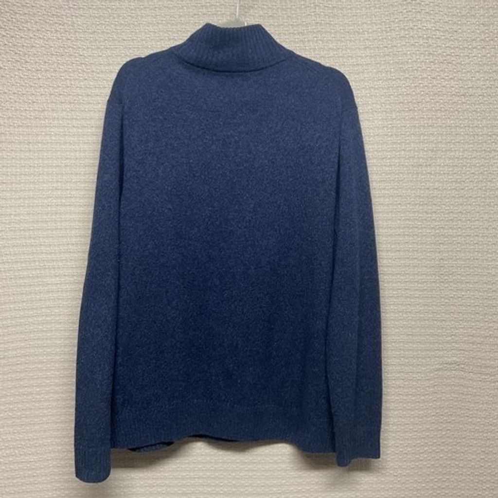 J.Crew J. Crew Wool Knit 1/4 Zip MockNeck Sweater Pullover Men L Size US L / EU 52-54 / 3 - 6 Thumbnail
