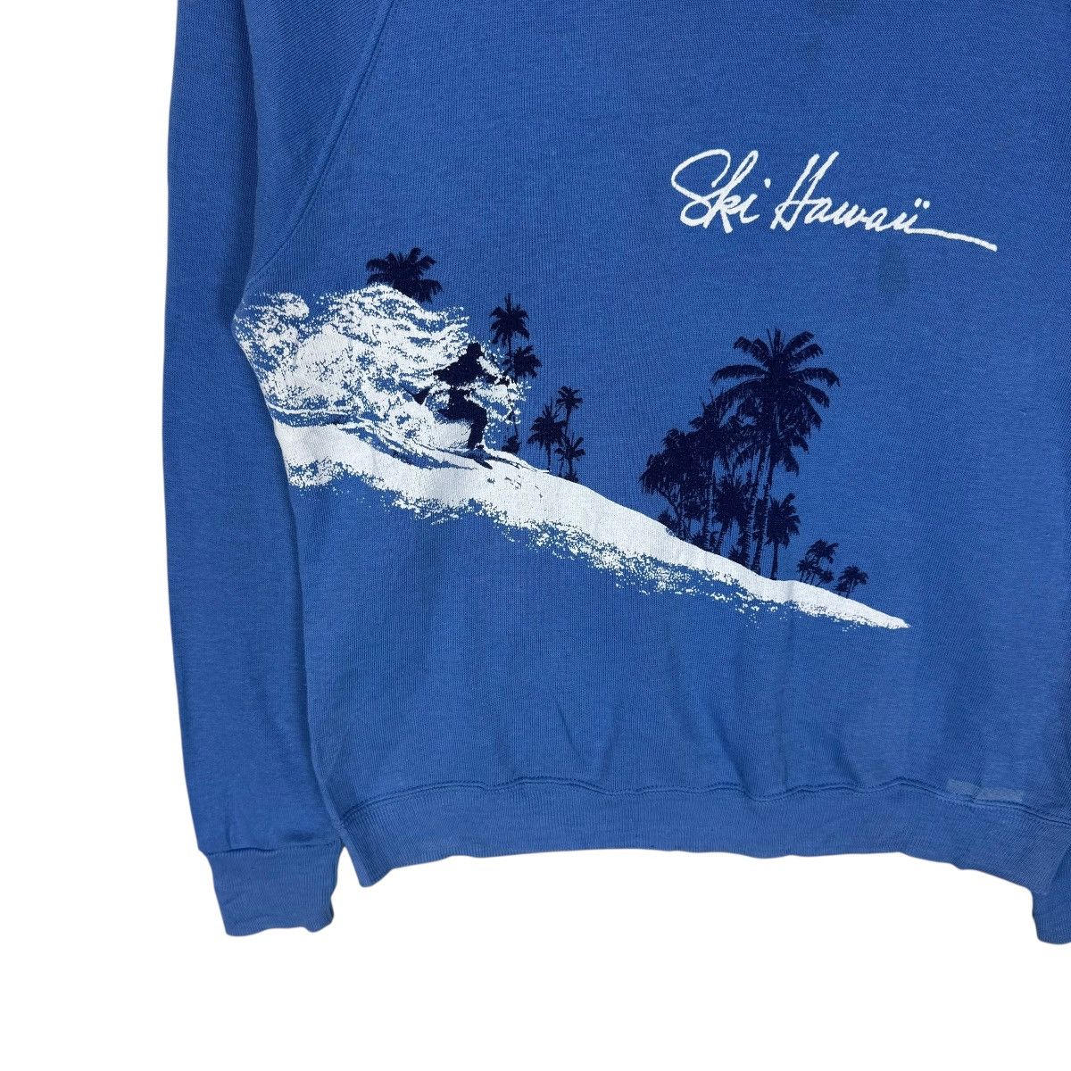 Vintage 🌟VINTAGE 80s SKI HAWAII CREWNECK SWEATSHIRT Size US M / EU 48-50 / 2 - 5 Thumbnail