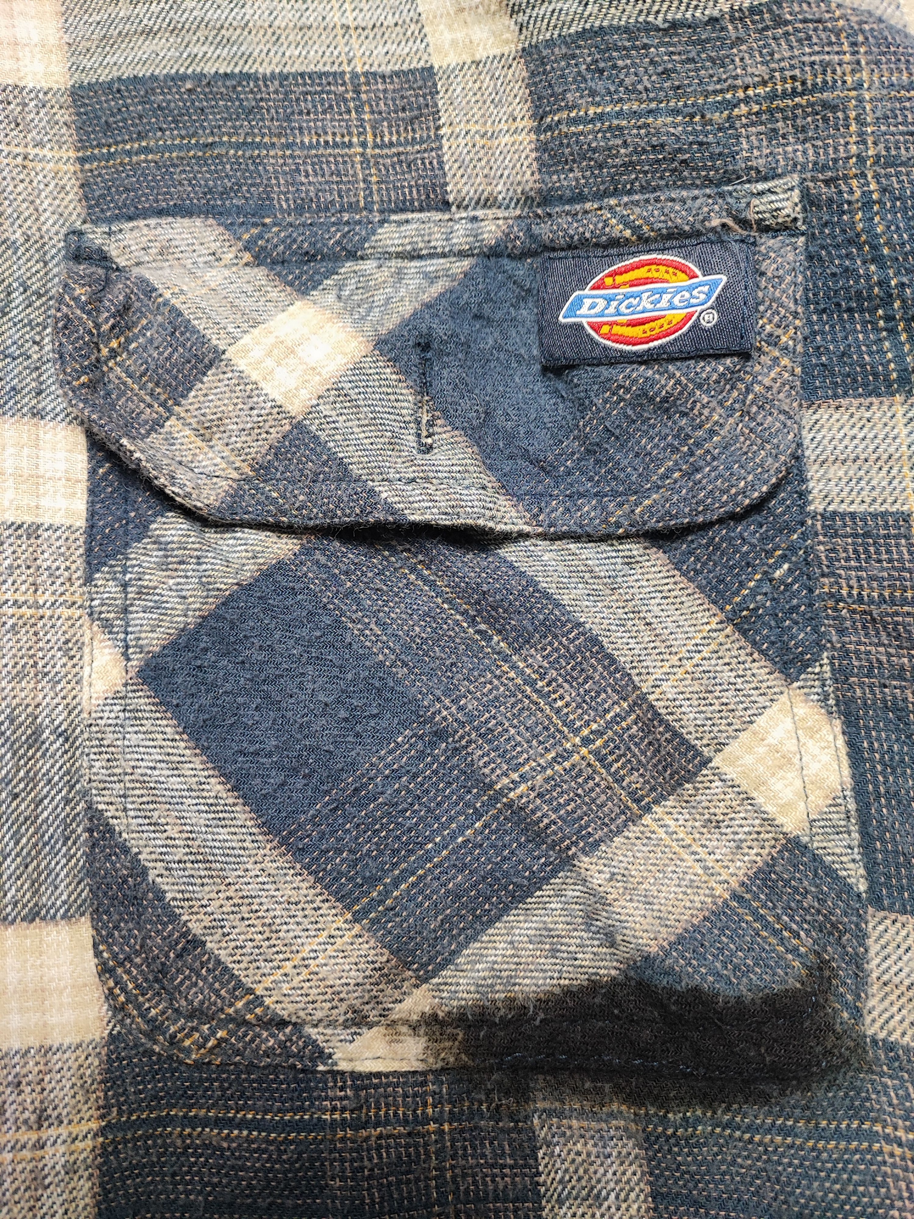 Dickies Vintage Dickies Flannel Hoodie Size US L / EU 52-54 / 3 - 7 Thumbnail