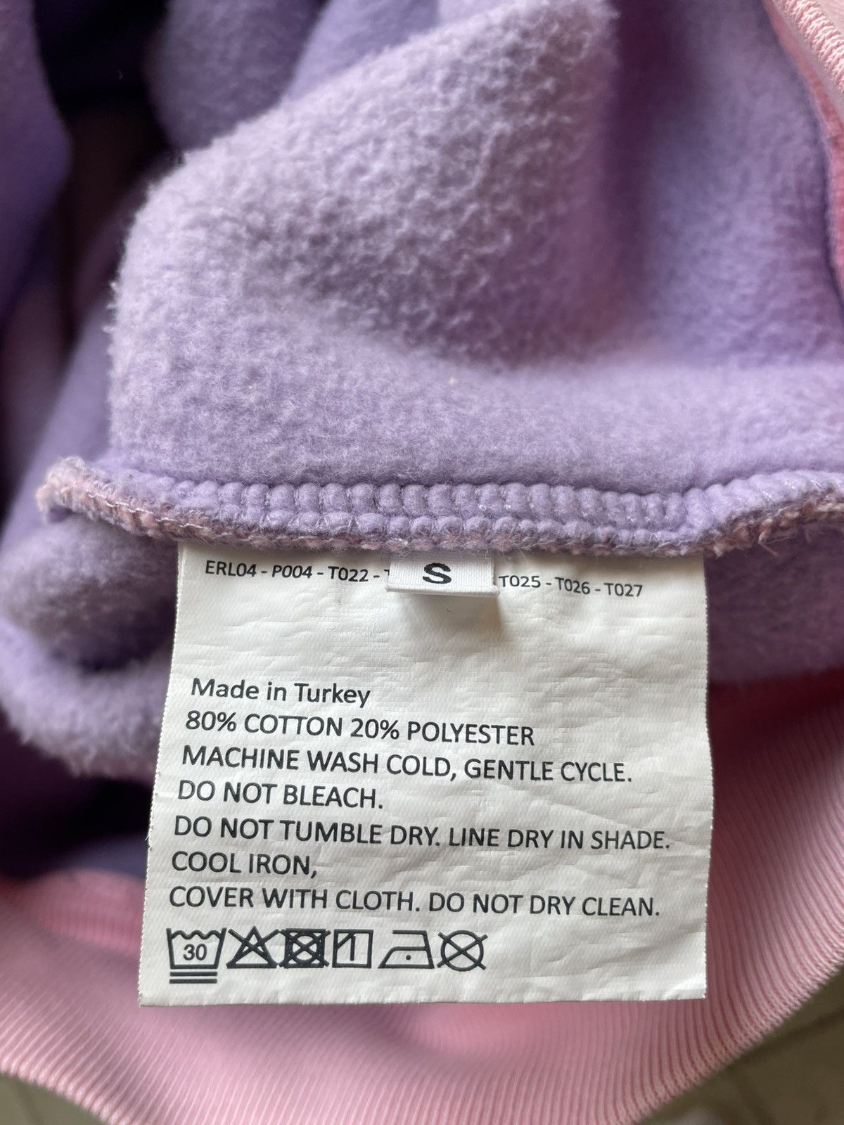 ERL ERL Swirl Hoodie in Pink/Purple Size US S / EU 44-46 / 1 - 6 Thumbnail