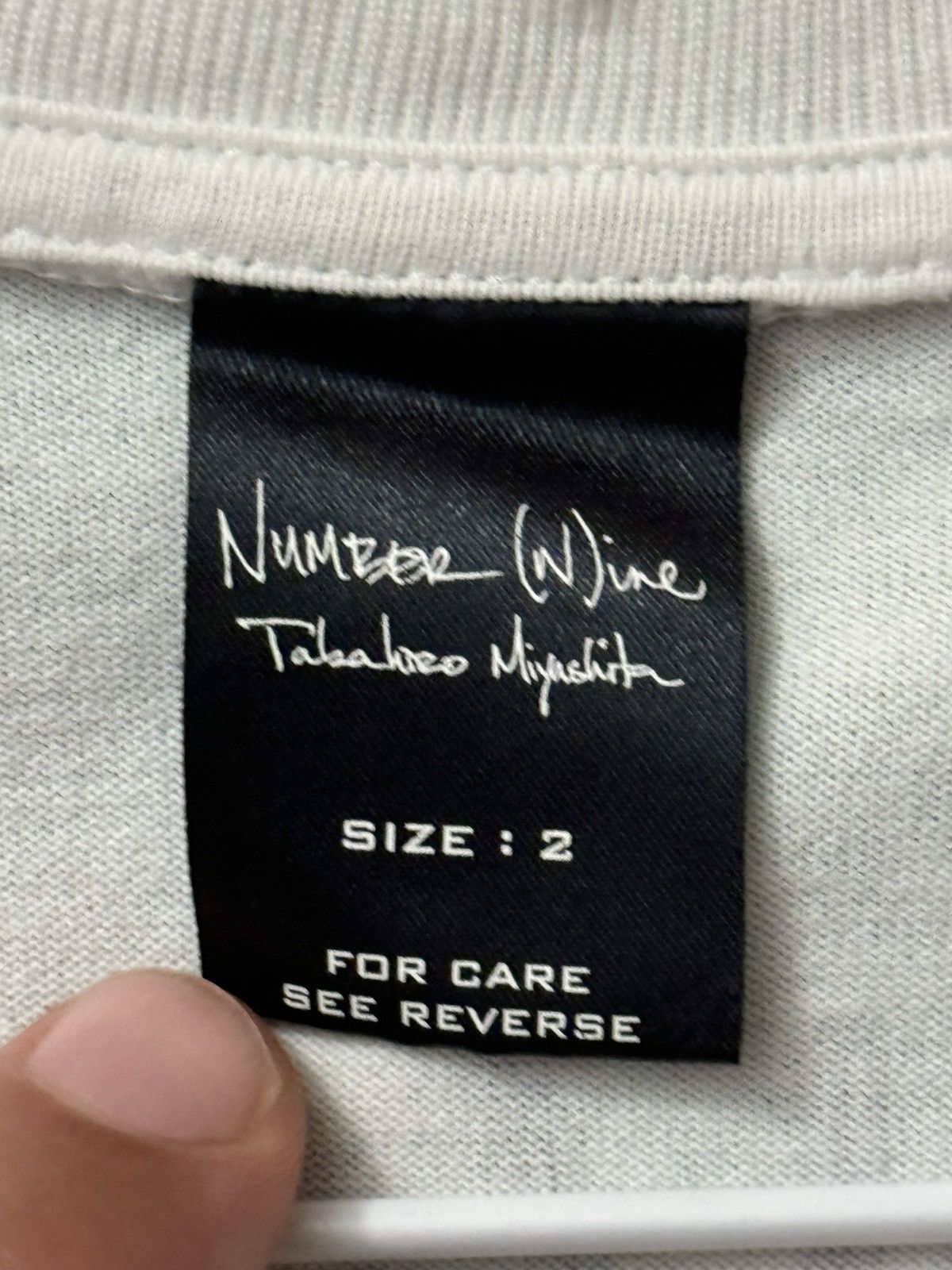 Japanese Brand × Number (N)ine Number(N)ine TakahiroMiyashita 2005 High Streets Shirt Small Size US S / EU 44-46 / 1 - 10 Thumbnail