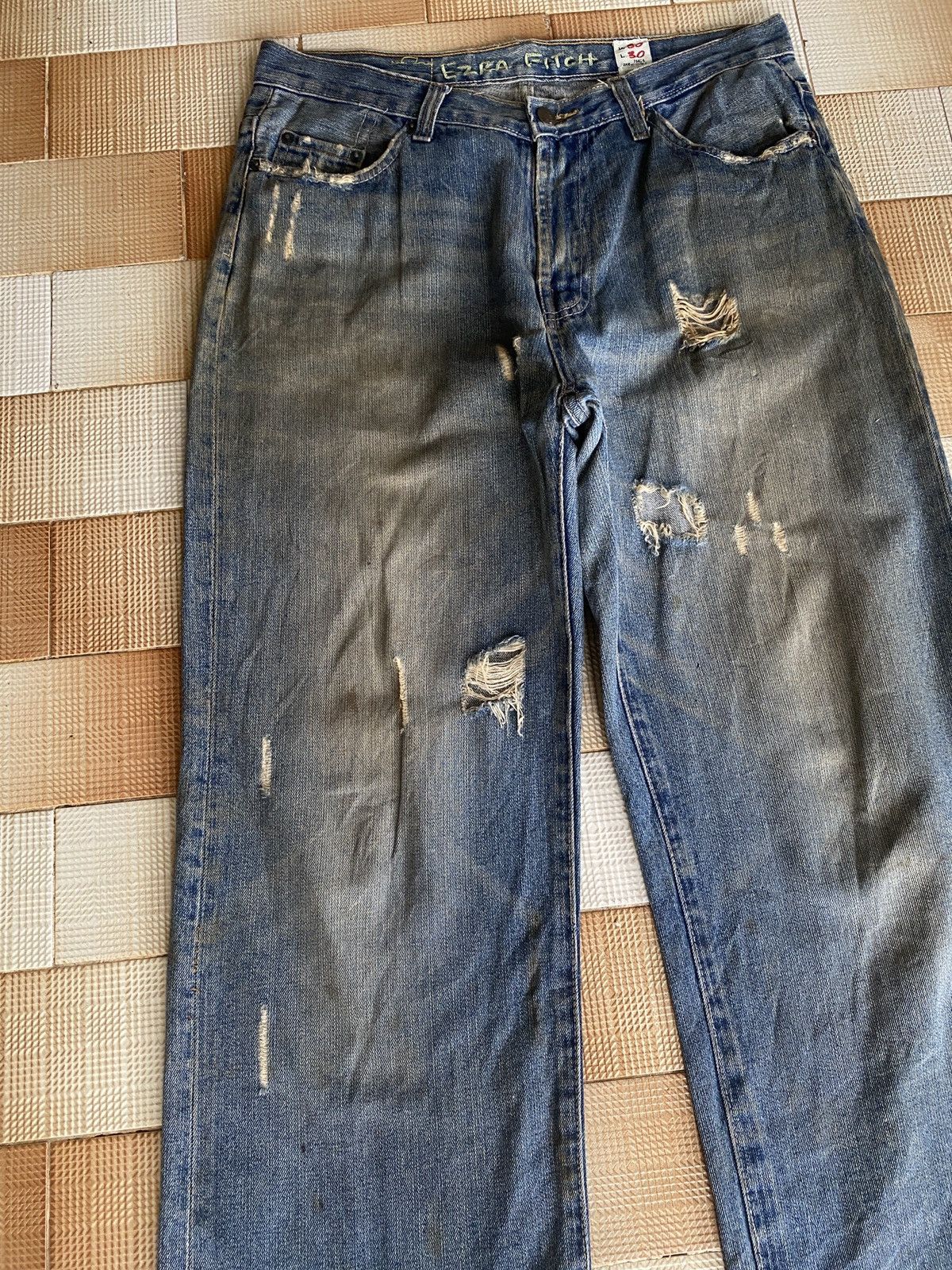 Beauty Beast × PPFM Vintage ezra stitch flare denim Size US 30 / EU 46 - 3 Thumbnail