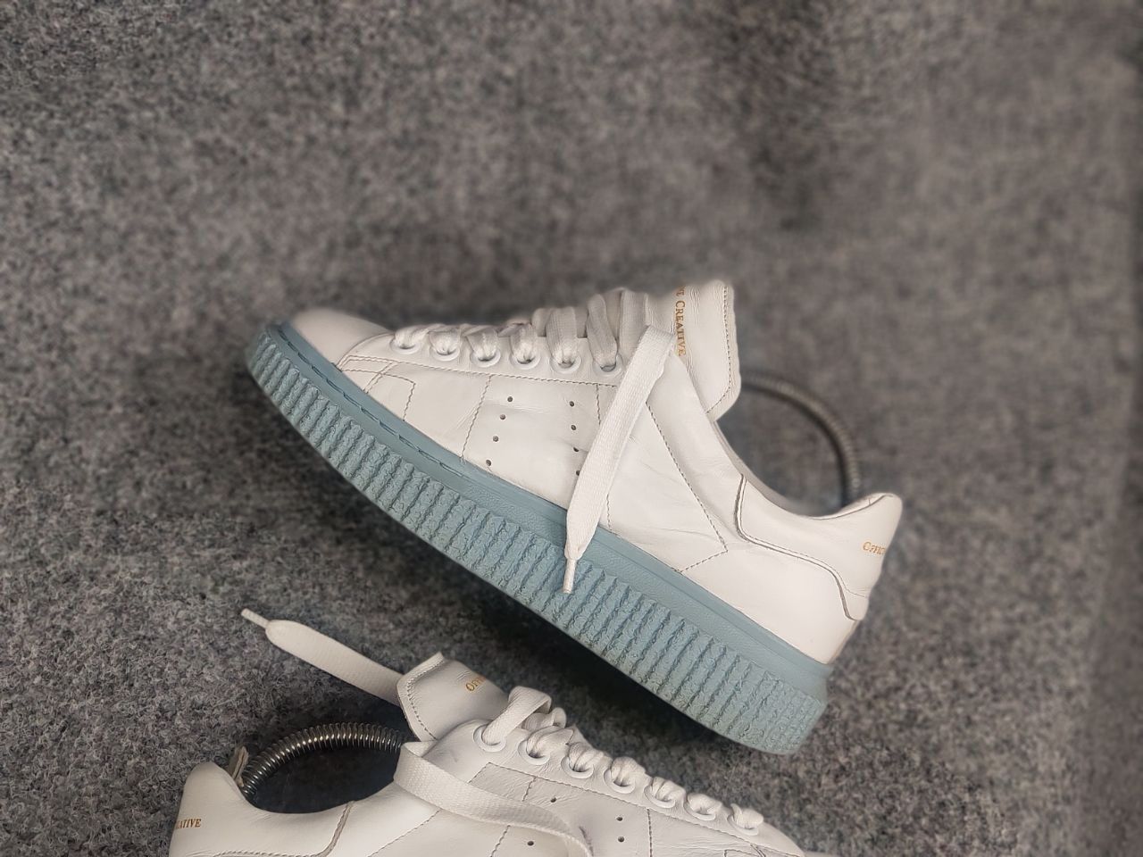Officine Creative Officine Creative leather sneakers Oversized massive sole Size US 7 / IT 37 - 3 Thumbnail