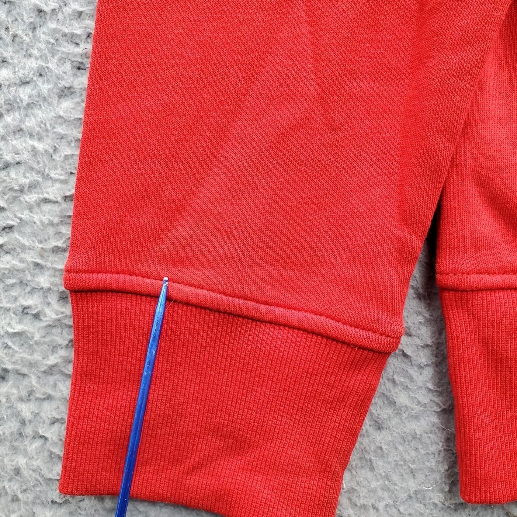 Vintage Ragwear Full Zip Hoodie Womens M Red Seaside Park Pockets Hooded ZH6324 Size M / US 6-8 / IT 42-44 - 7 Thumbnail