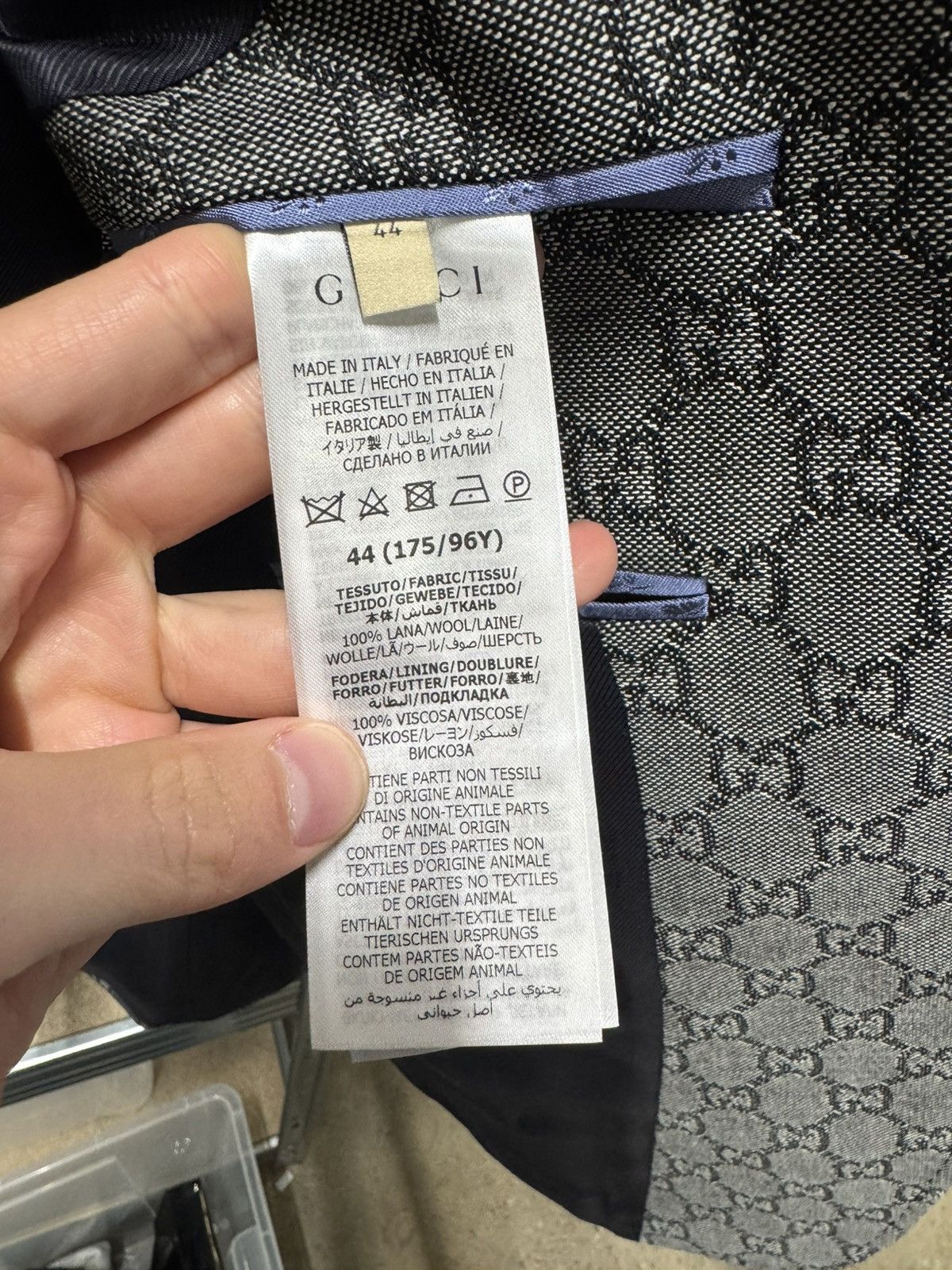 Gucci Gucci GG Wool Blazer Jacket NEW 3800$ Size M / US 6-8 / IT 42-44 - 7 Thumbnail