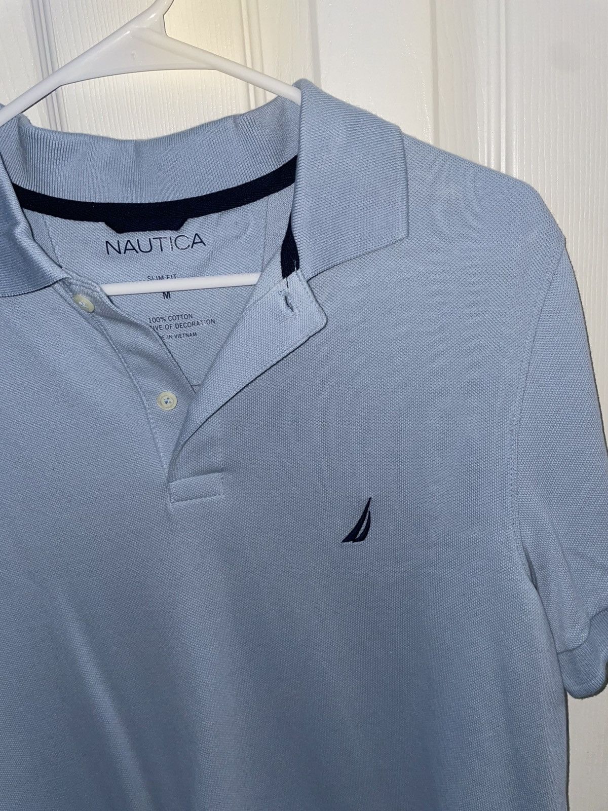 Nautica Nautica Slim Fit Polo Shirt – Light Blue – Size M Size US M / EU 48-50 / 2 - 9 Thumbnail