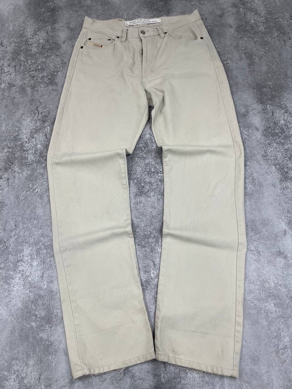 Diesel Diesel Men Denim Jeans Regular Fit Beige Size W34 Size US 34 / EU 50 - 6 Thumbnail
