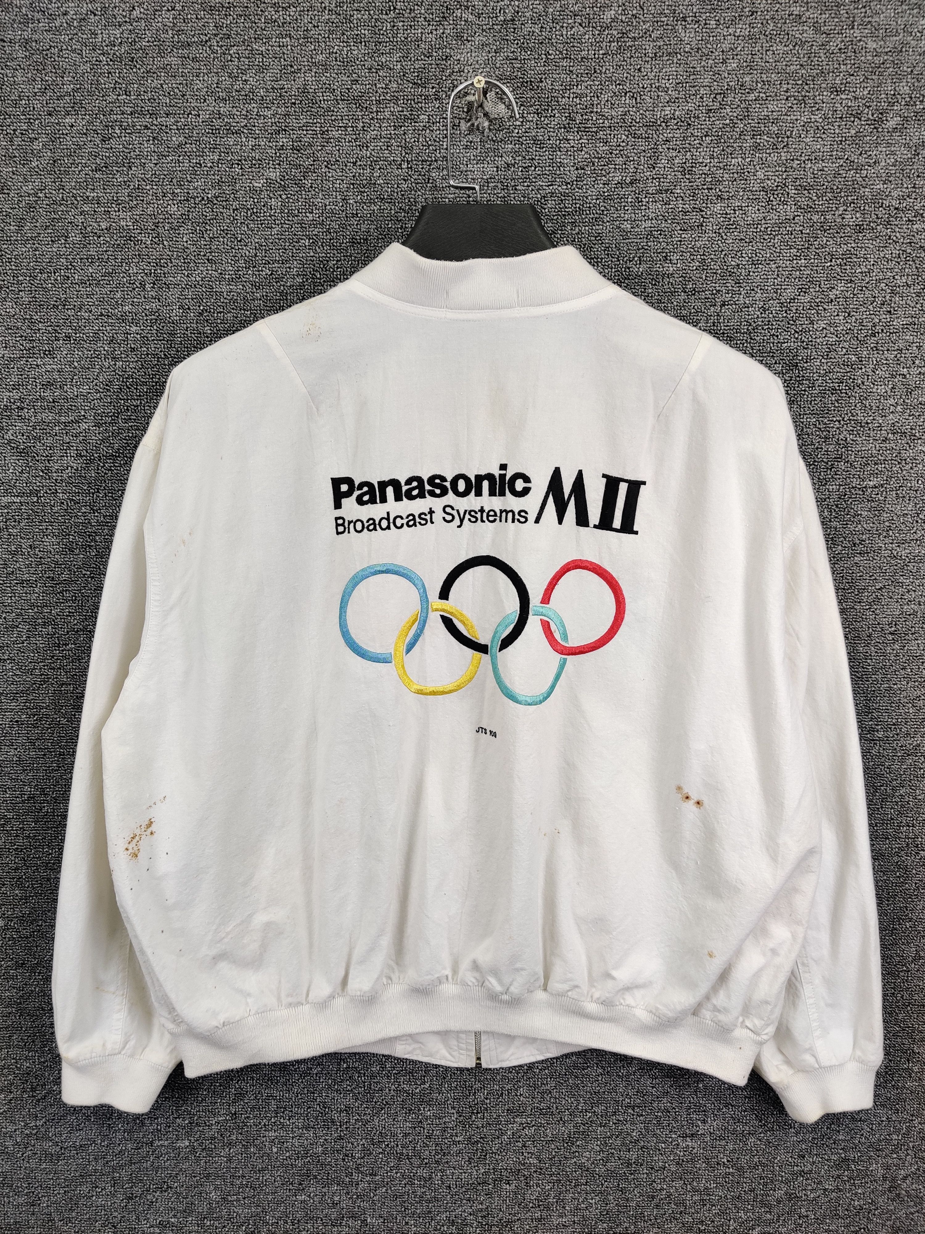 Vintage Vintage 90s Olympics Games Panasonic Bomber Jacket Size US M / EU 48-50 / 2 - 2 Thumbnail