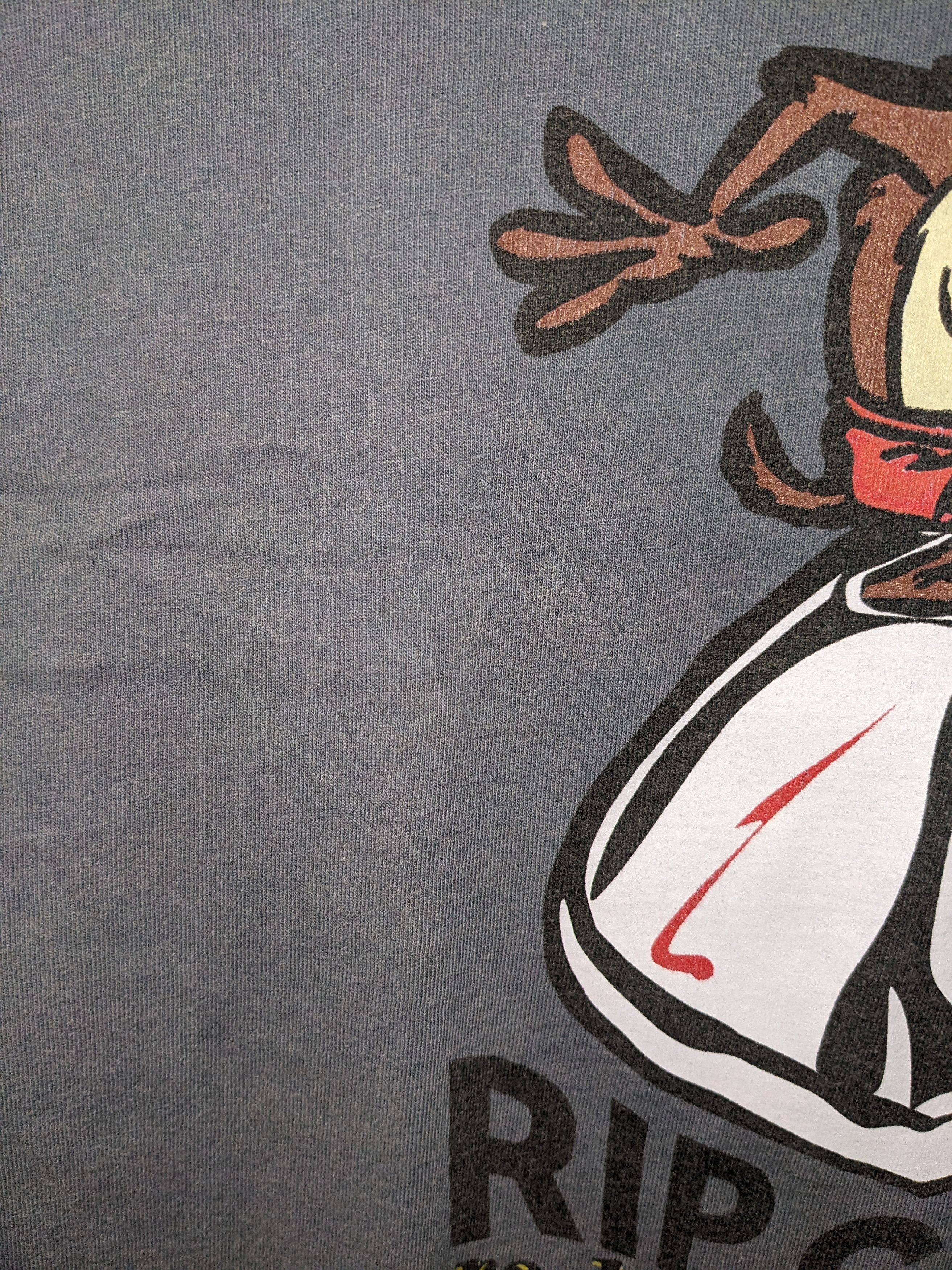 Cartoon Network × Vintage Vintage 90s Looney Tunes Taz Surf Wear Blue Medium T-Shirt Size US M / EU 48-50 / 2 - 5 Thumbnail