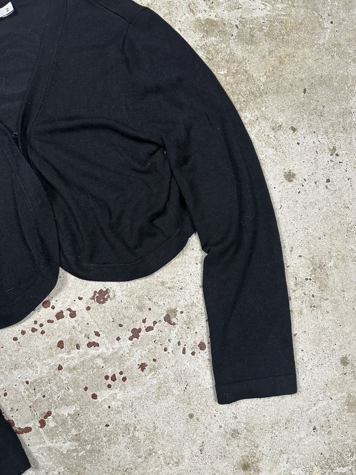 Japanese Brand Vintage Y2K Kookai Black Japanese Light Cardigan Size M / US 6-8 / IT 42-44 - 4 Thumbnail
