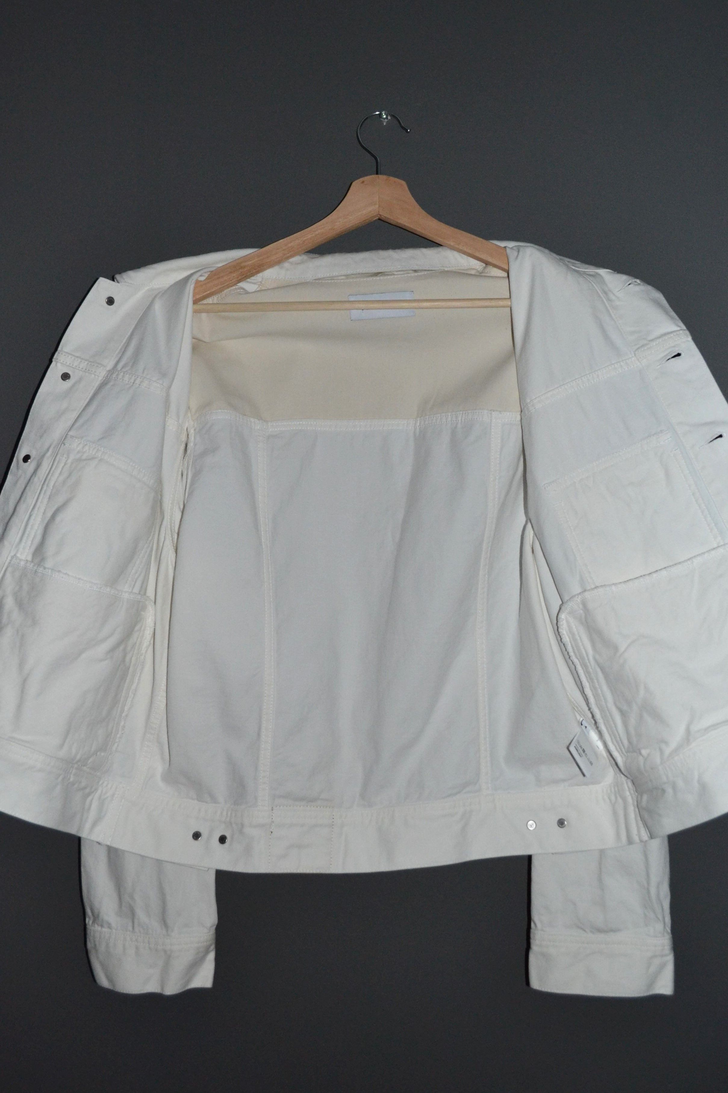 Ambush Design Ambush White Denim Logo-Stamped Type 2 Jacket "UNTITLED" Size M / US 6-8 / IT 42-44 - 8 Thumbnail