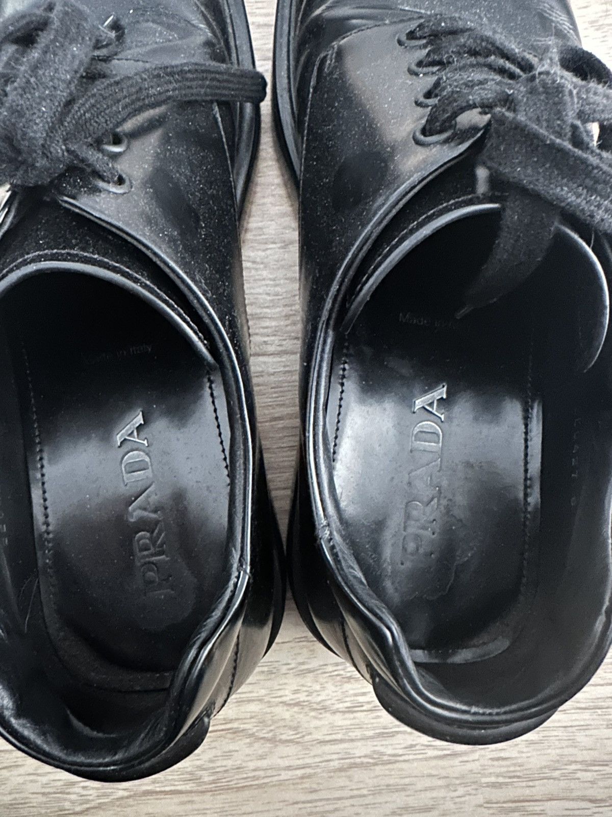 Prada Prada Square-toe Derby Shoes Size US 8 / EU 41 - 5 Thumbnail