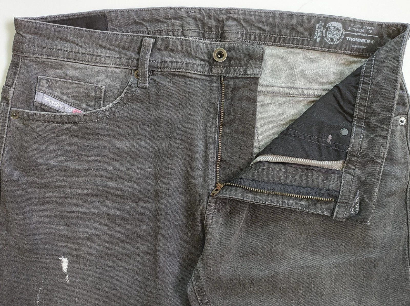 Diesel Diesel THOMMER-C L.32 MENS JEANS T/9793 Size US 34 / EU 50 - 5 Thumbnail