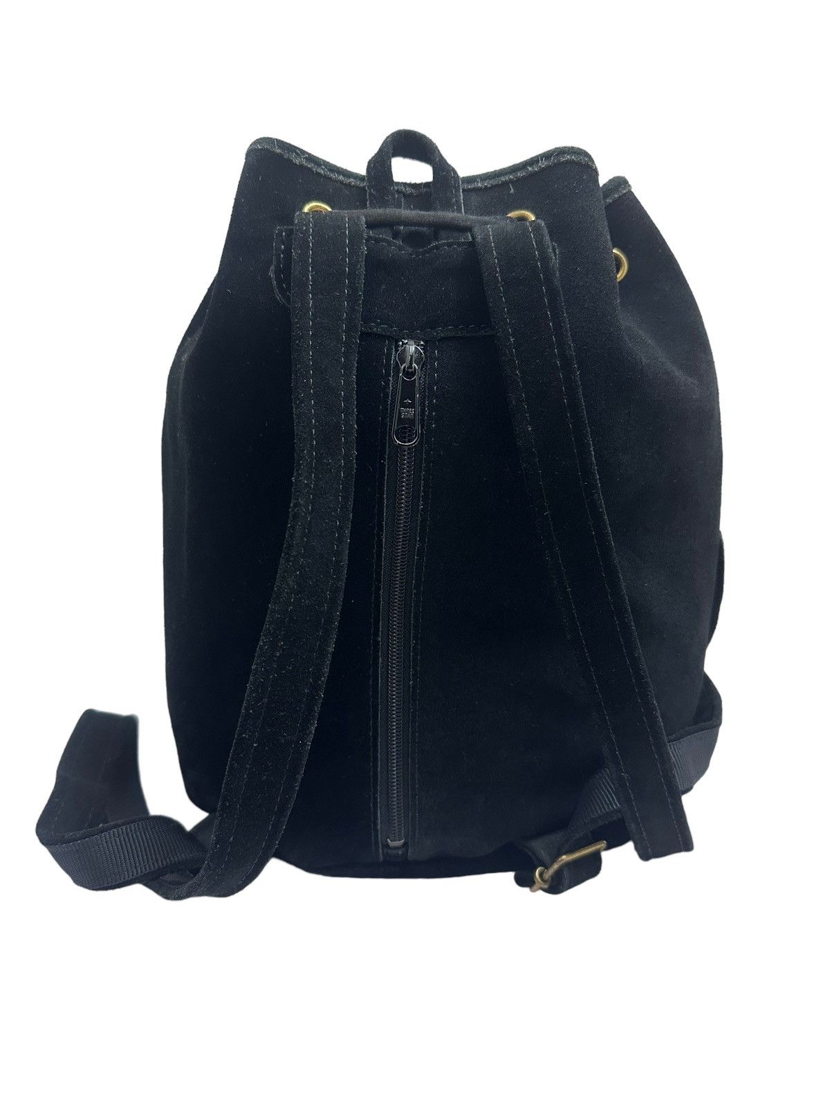 Genuine Leather × Japanese Brand Vintage SAC Leather Fringe Rucksack Backpack Size ONE SIZE - 5 Thumbnail