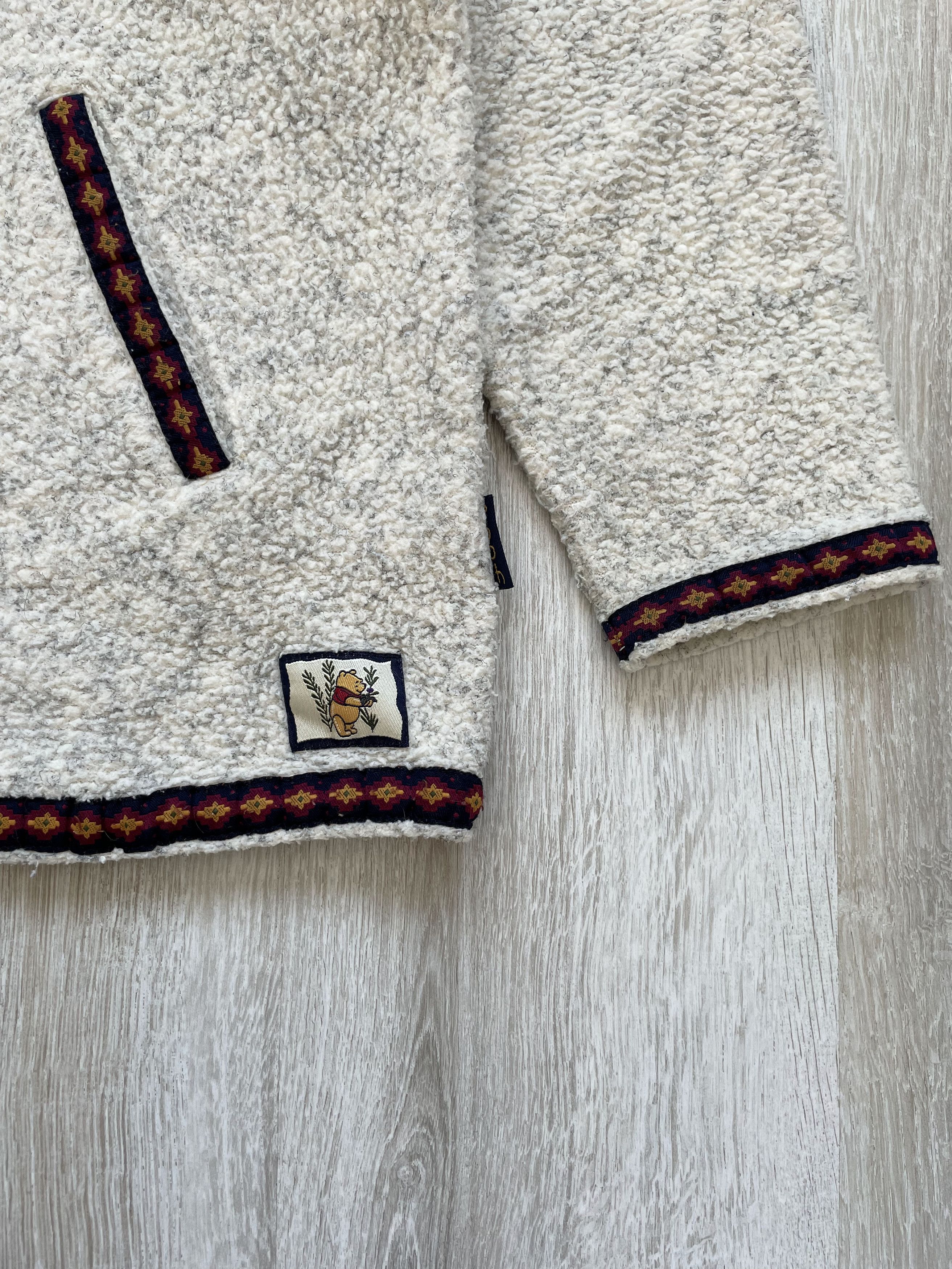 Vintage Vintage Disney Winnie Pooh Teedy Fleece Size US S / EU 44-46 / 1 - 4 Thumbnail