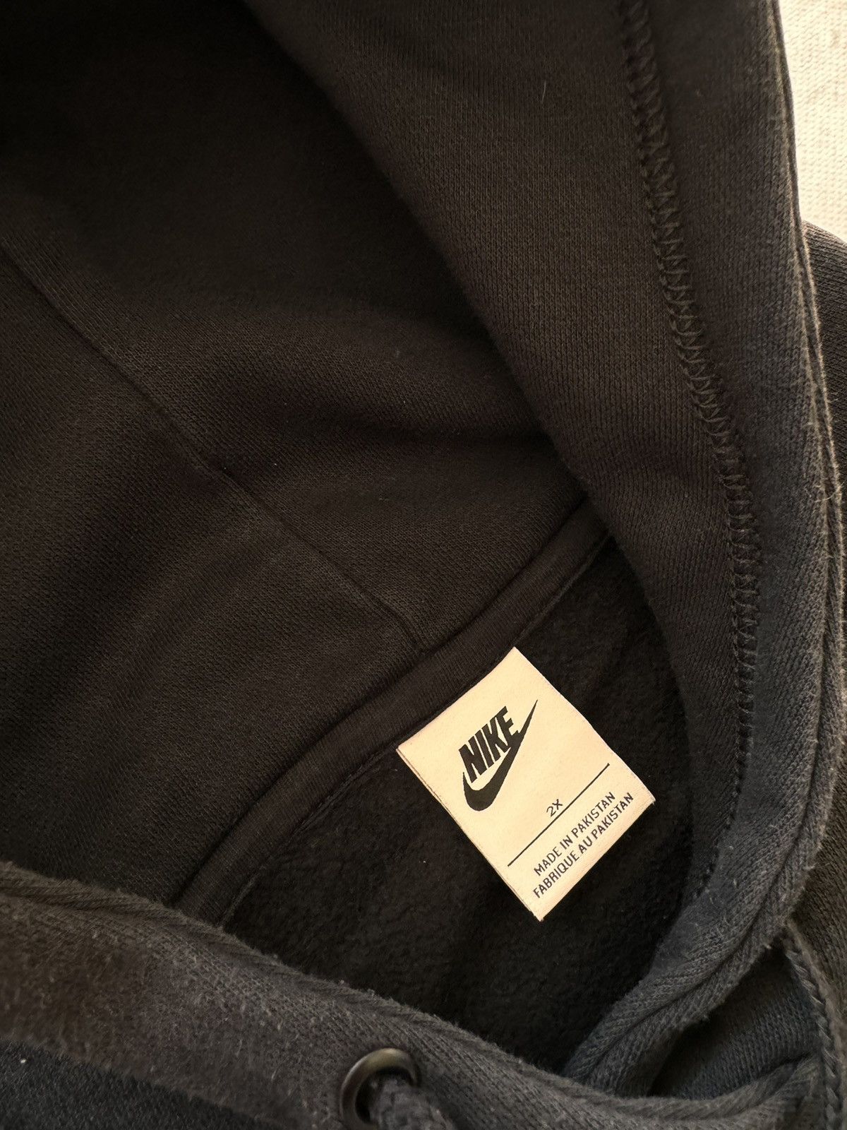 Nike × Vintage NIKE VINTAGE CENTER LOGO OVERSIZE BOXY HOODIE Size US XL / EU 56 / 4 - 5 Thumbnail