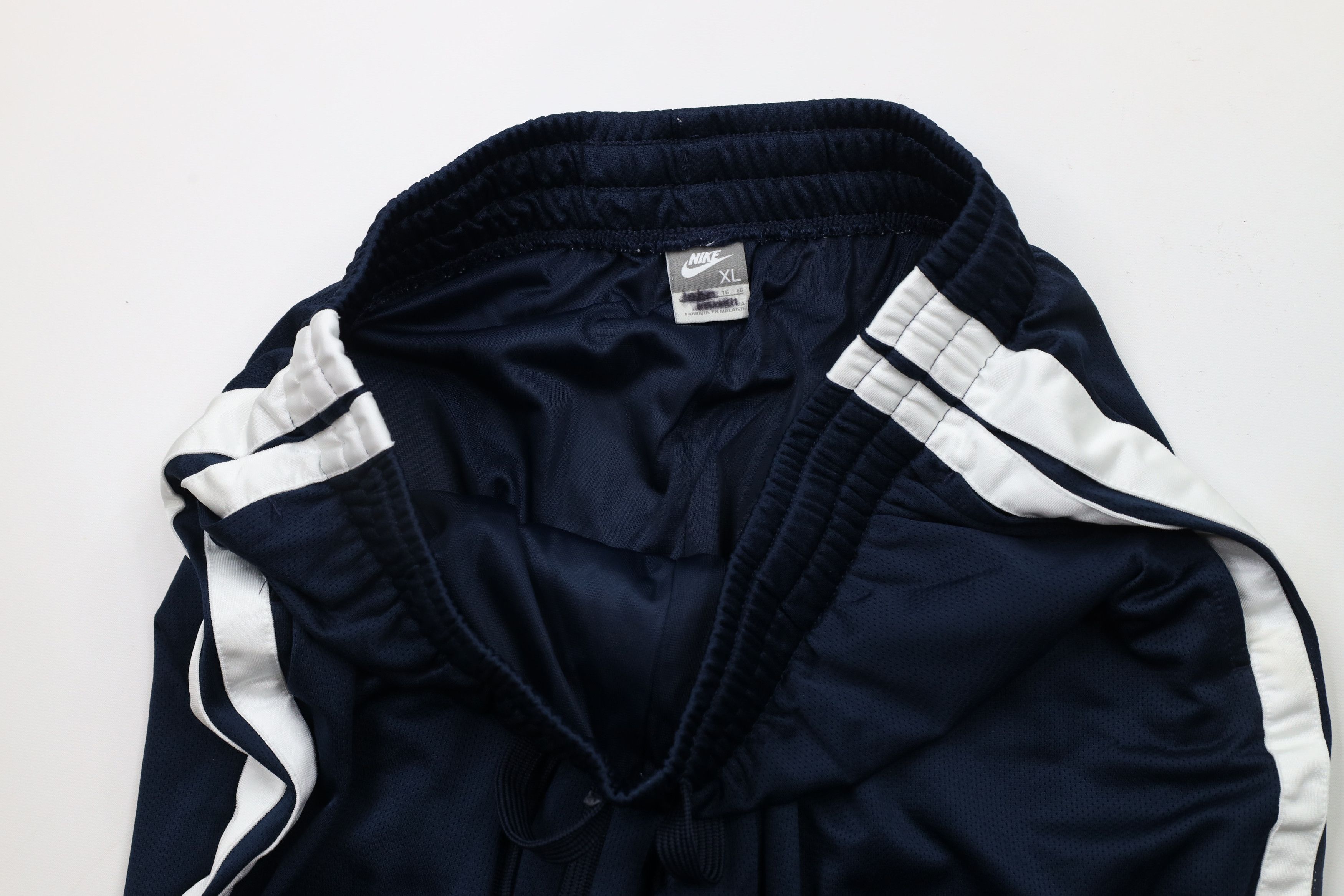 Nike × Vintage Vintage Nike Mini Swoosh Spell Out Wide Leg Mesh Sweatpants Size US 38 / EU 54 - 7 Thumbnail