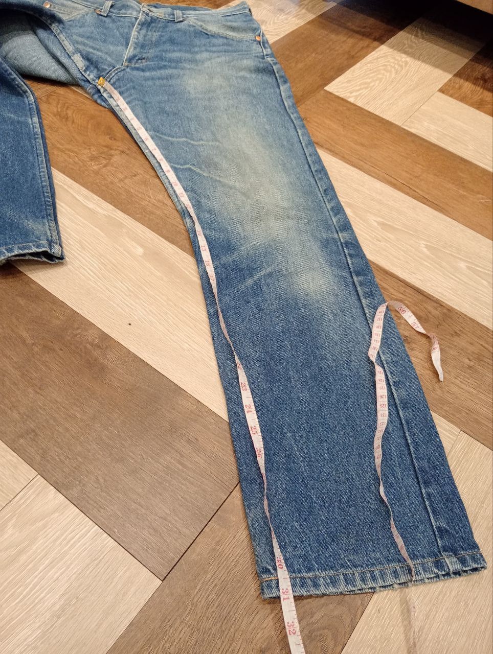 Lee RARE LEE RIDERS VINTAGE DENIM JEANS - SIZE 33x34 Size US 33 - 19 Thumbnail