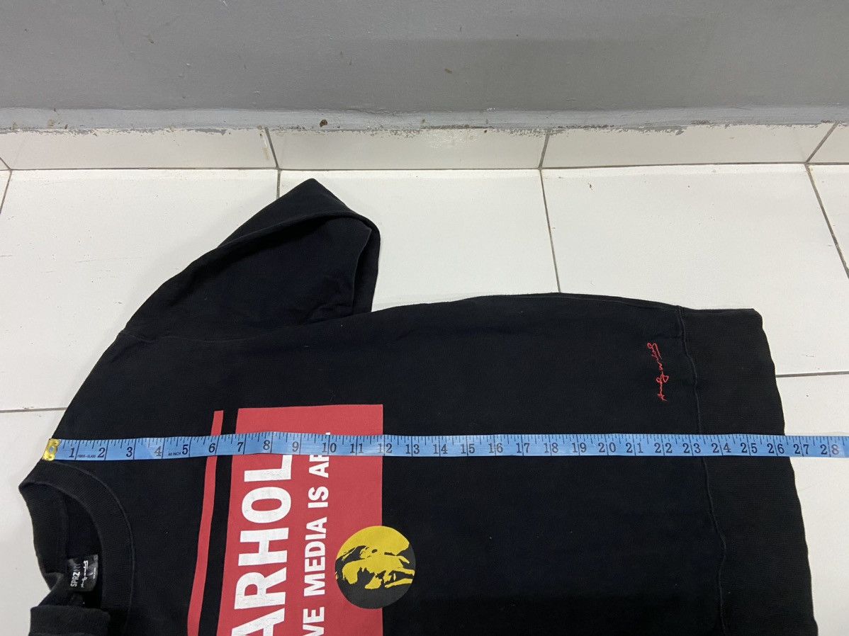Andy Warhol × Uniqlo ANDY WARHOL I BELIEVE MEDIA IS ART SPRZNY SWEATSHIRT Size US L / EU 52-54 / 3 - 15 Thumbnail