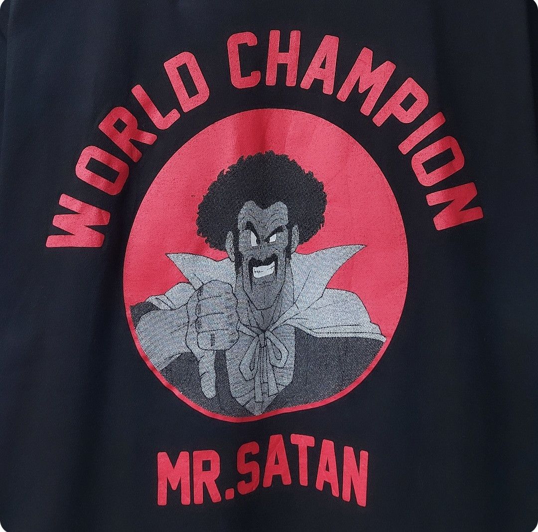 Japanese Brand × Vintage Vintage Dragon BallZ Mr Satan World Champion Tshirt Size US M / EU 48-50 / 2 - 3 Thumbnail