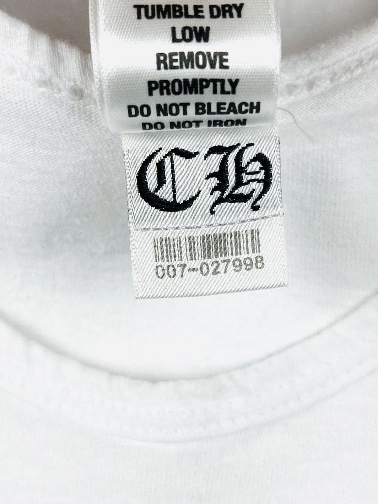 Chrome Hearts Chrome Hearts Made In Hollywood Star Tank Top White Size US S / EU 44-46 / 1 - 10 Thumbnail