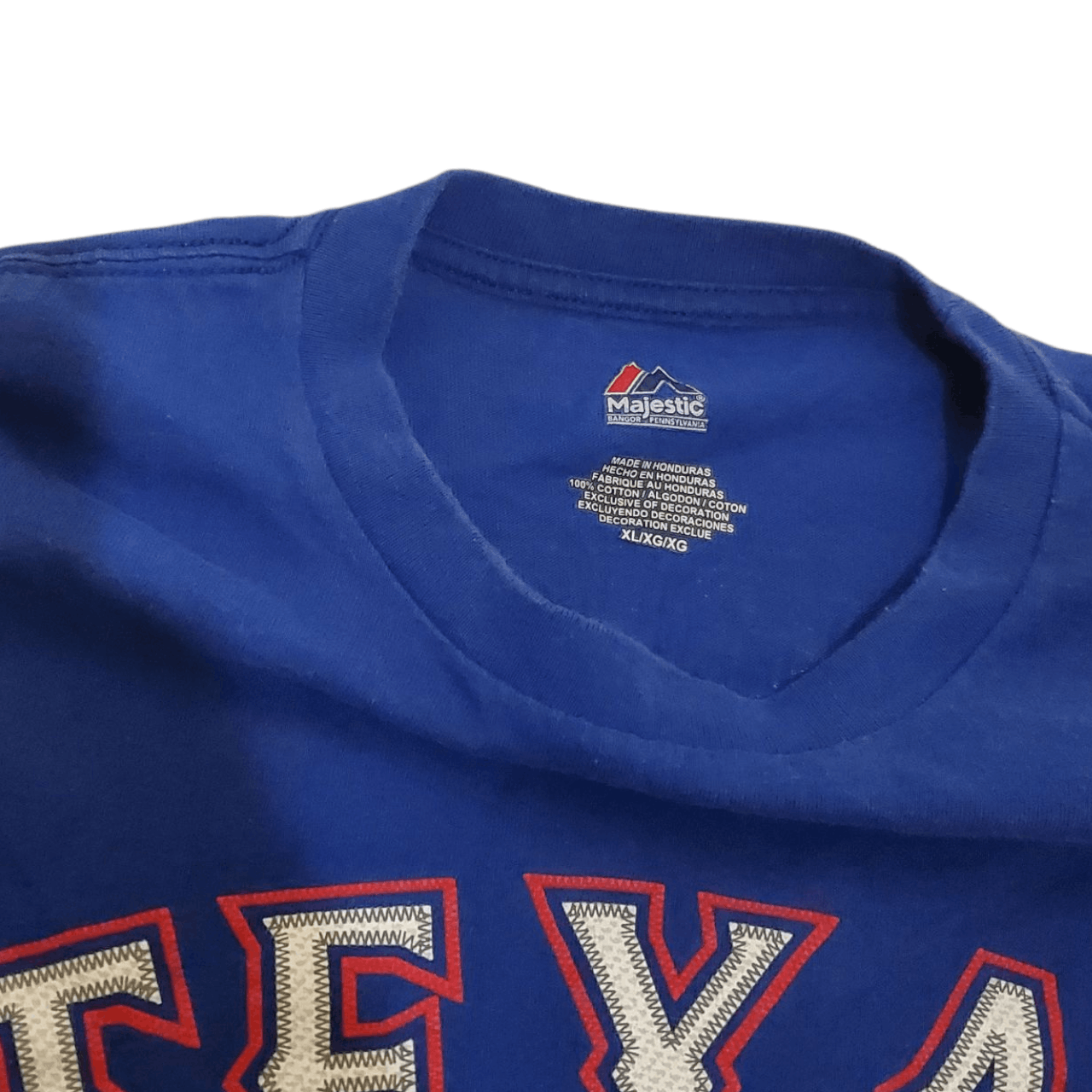 MLB Texas Rangers Darvish #11 Jersey T-Shirt Size US XL / EU 56 / 4 - 5 Thumbnail