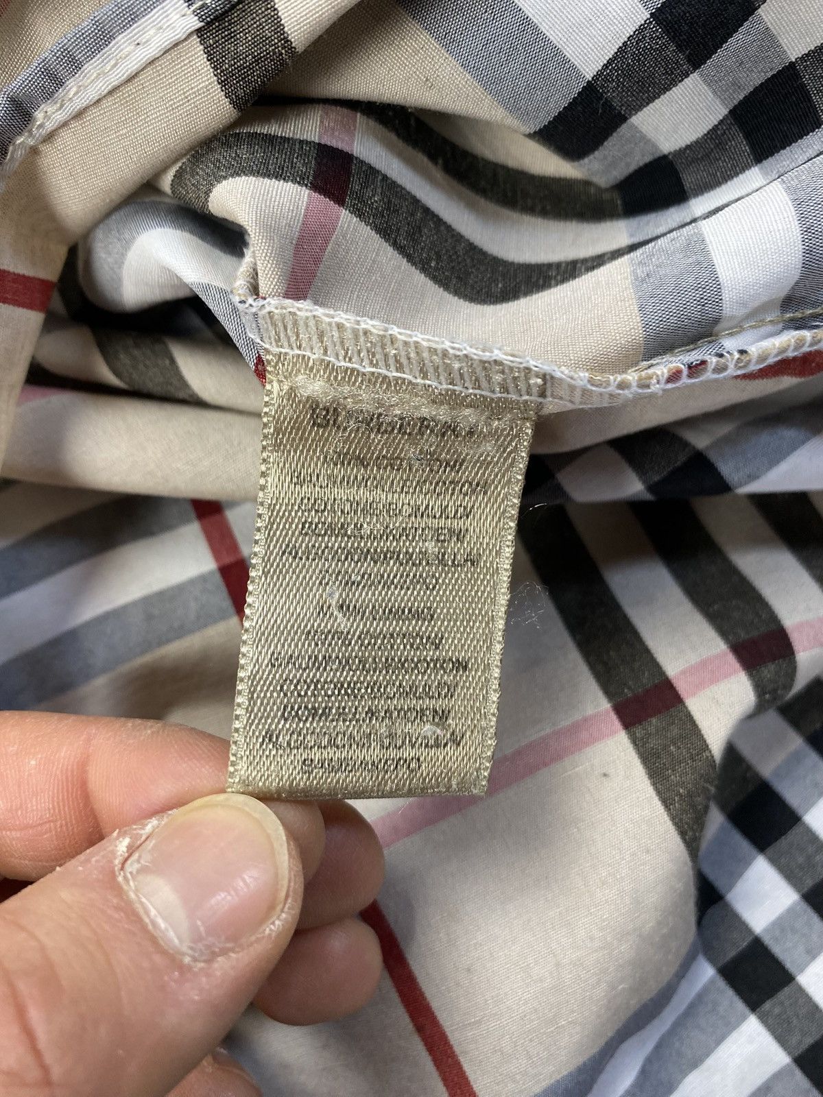 Burberry Burberry brit shirt dress beige old money Size XL / US 12-14 / IT 48-50 - 7 Thumbnail
