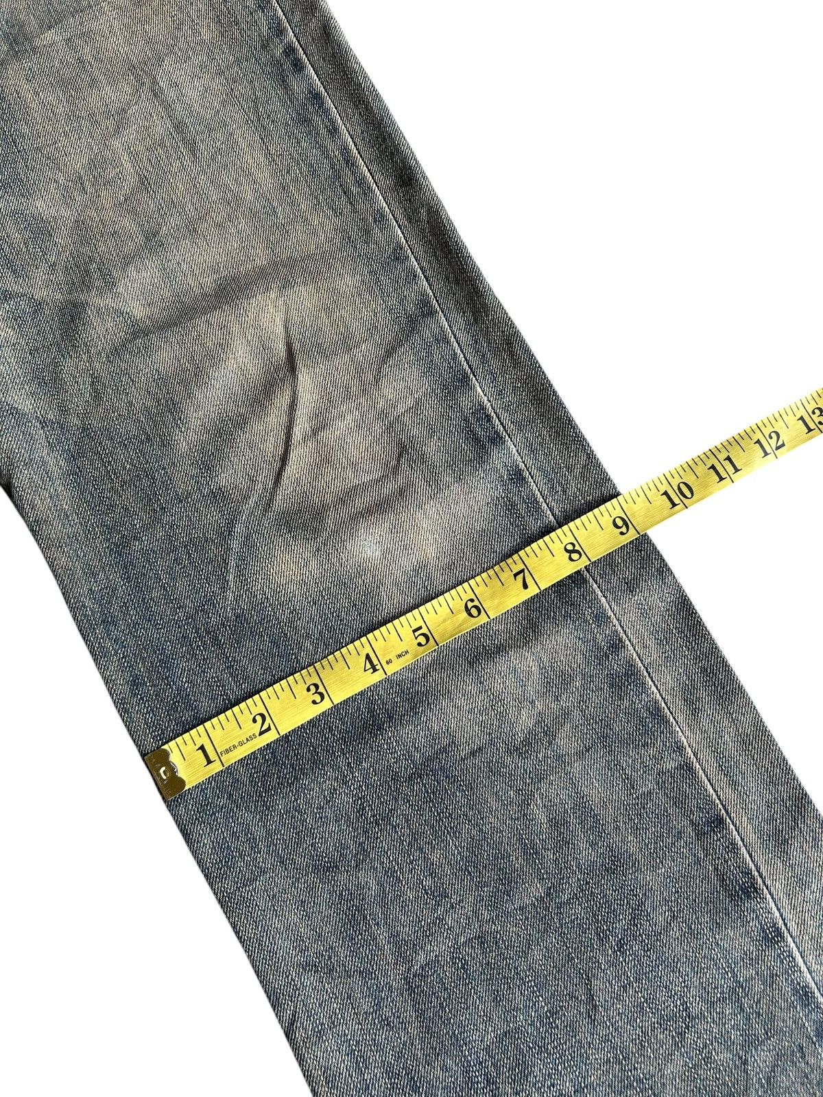 Japanese Brand × Kapital × Vintage Rusty Edwin Vintage Distressed Denim Jeans Size US 32 / EU 48 - 17 Thumbnail