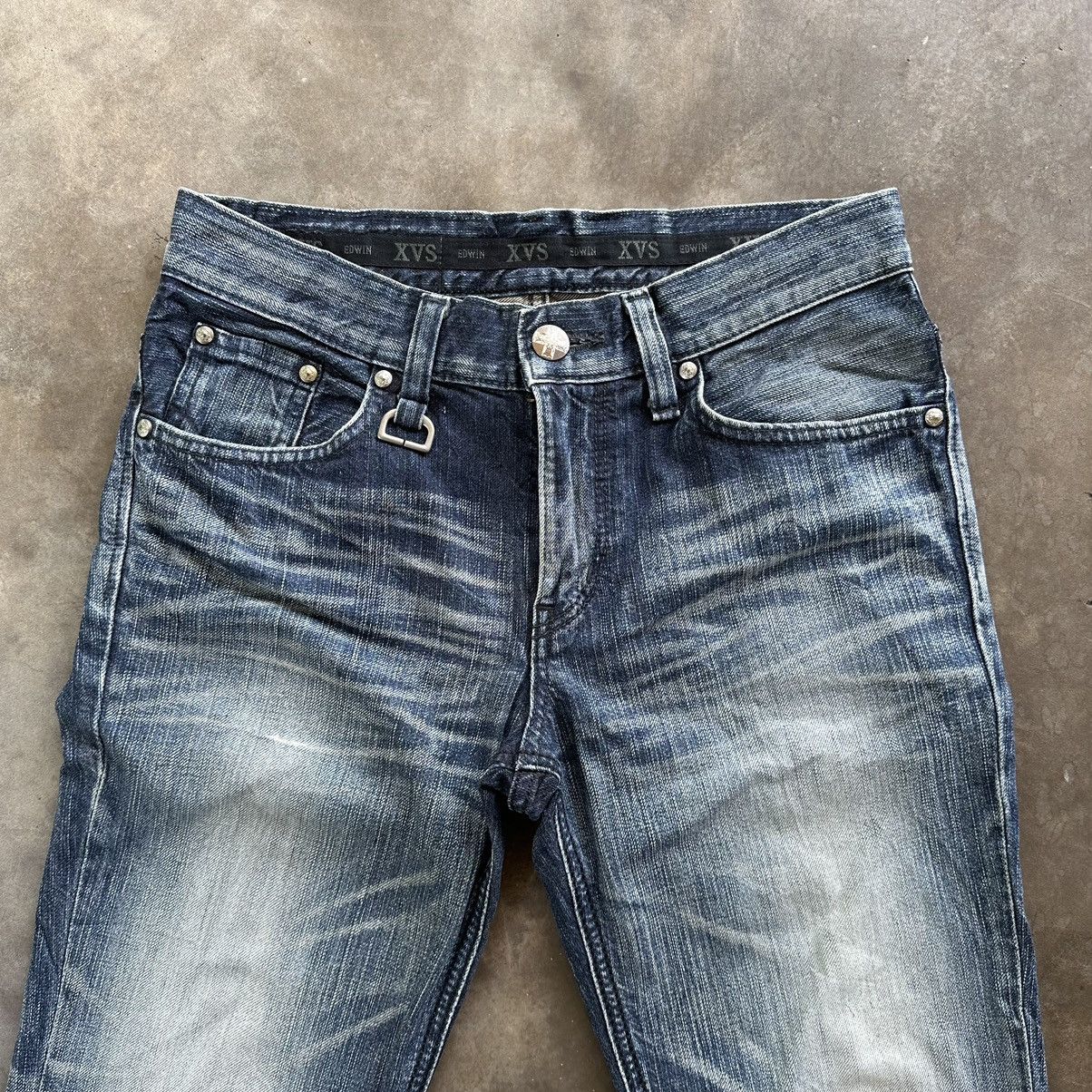 Edwin × Jean × Vintage Vintage Edwin Distressed Faded Denim Jean Pant W30 Size US 30 / EU 46 - 3 Thumbnail