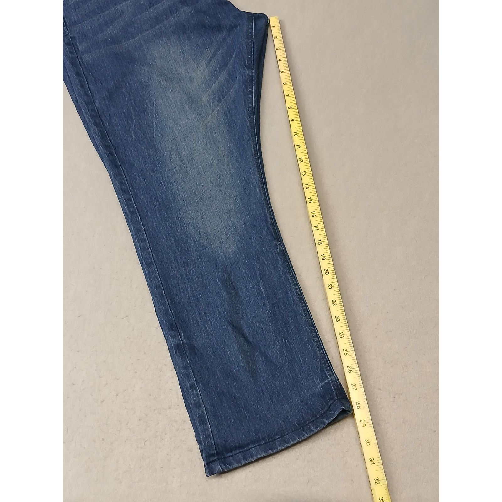 Colours Colours (46x30) Men's Stretch Straight Blue Denim Jeans Size US 30 / EU 46 - 4 Thumbnail